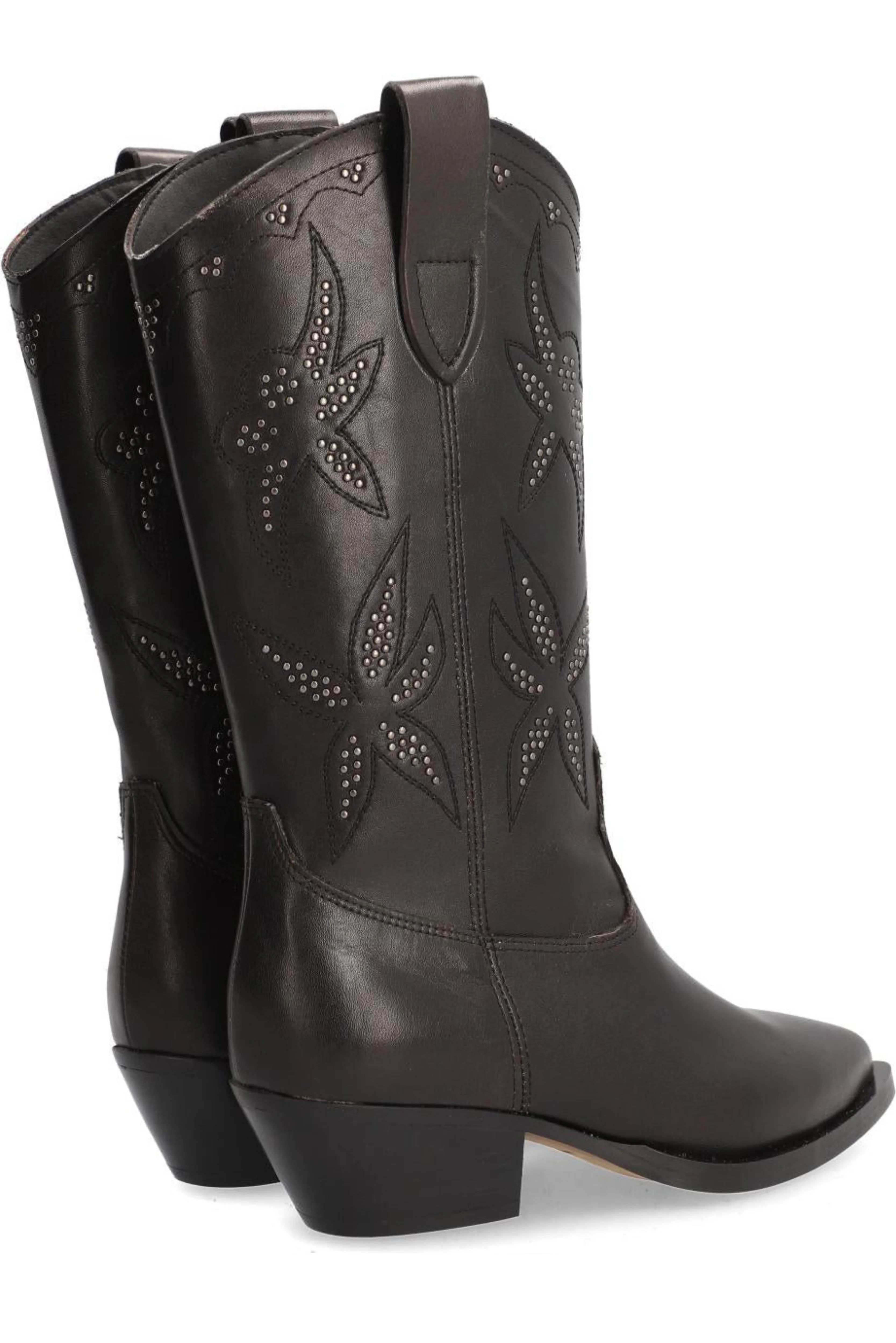 5543 Cowboy Boot - Black - Image 3