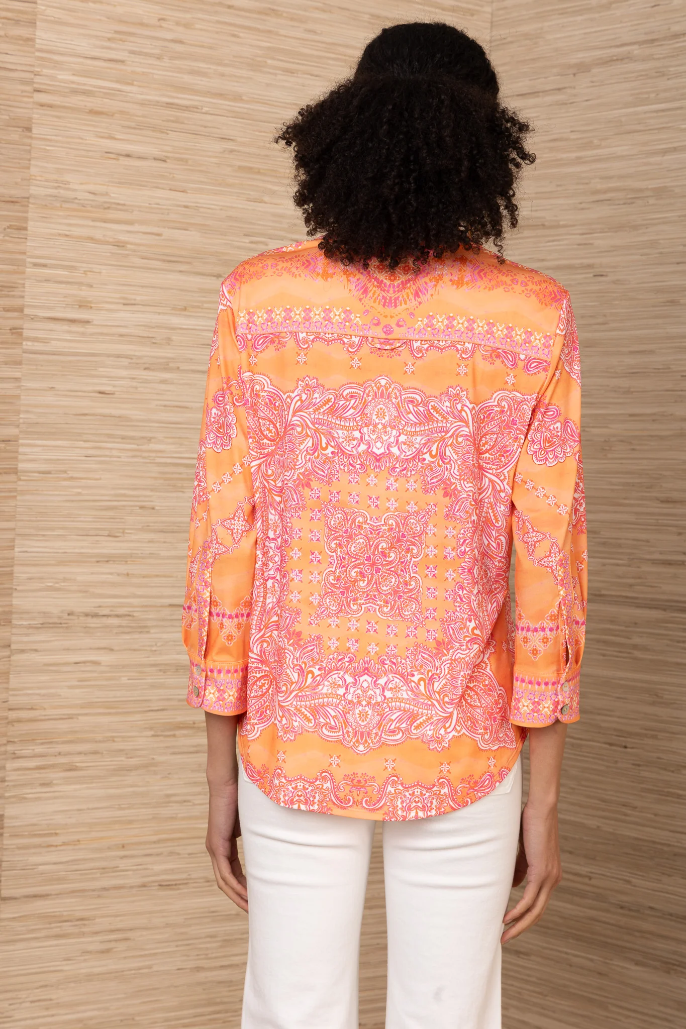 Whitney Top - Orange - Image 3