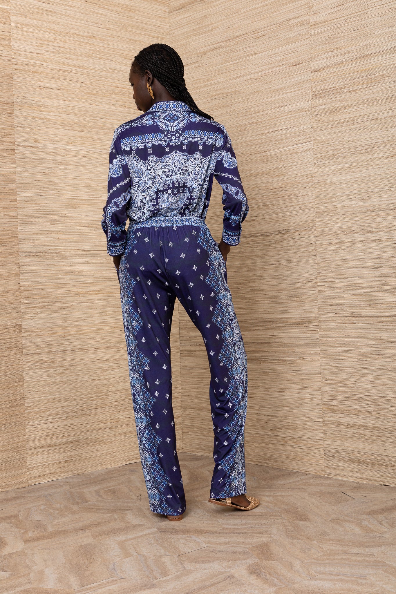 Odessa Trousers - Navy - Image 3