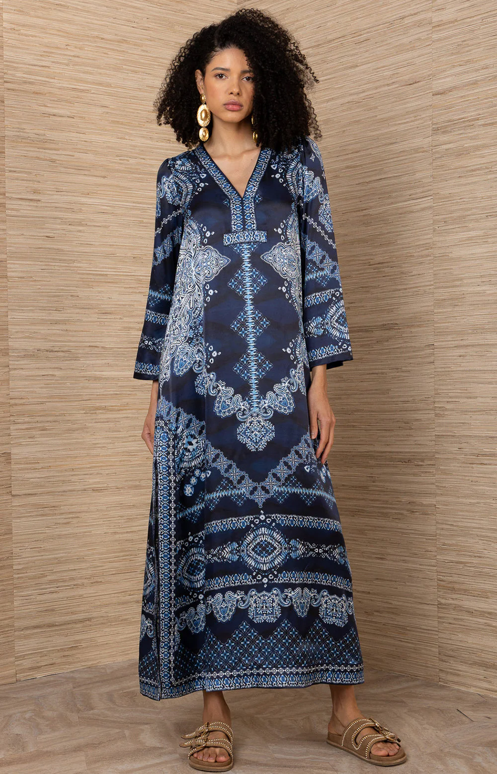 Bridie Dress - Navy - Image 2