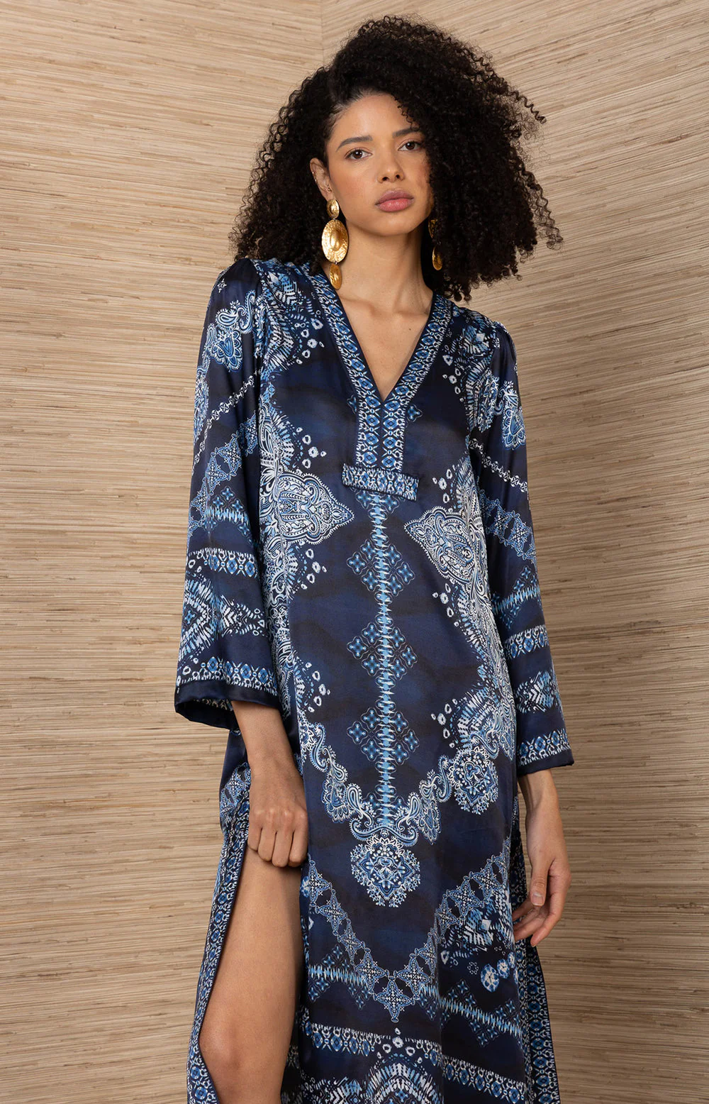 Bridie Dress - Navy - Image 3