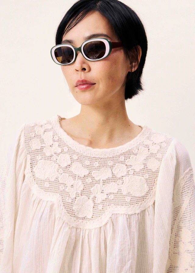 Acaste Blouse - Cream - Image 2