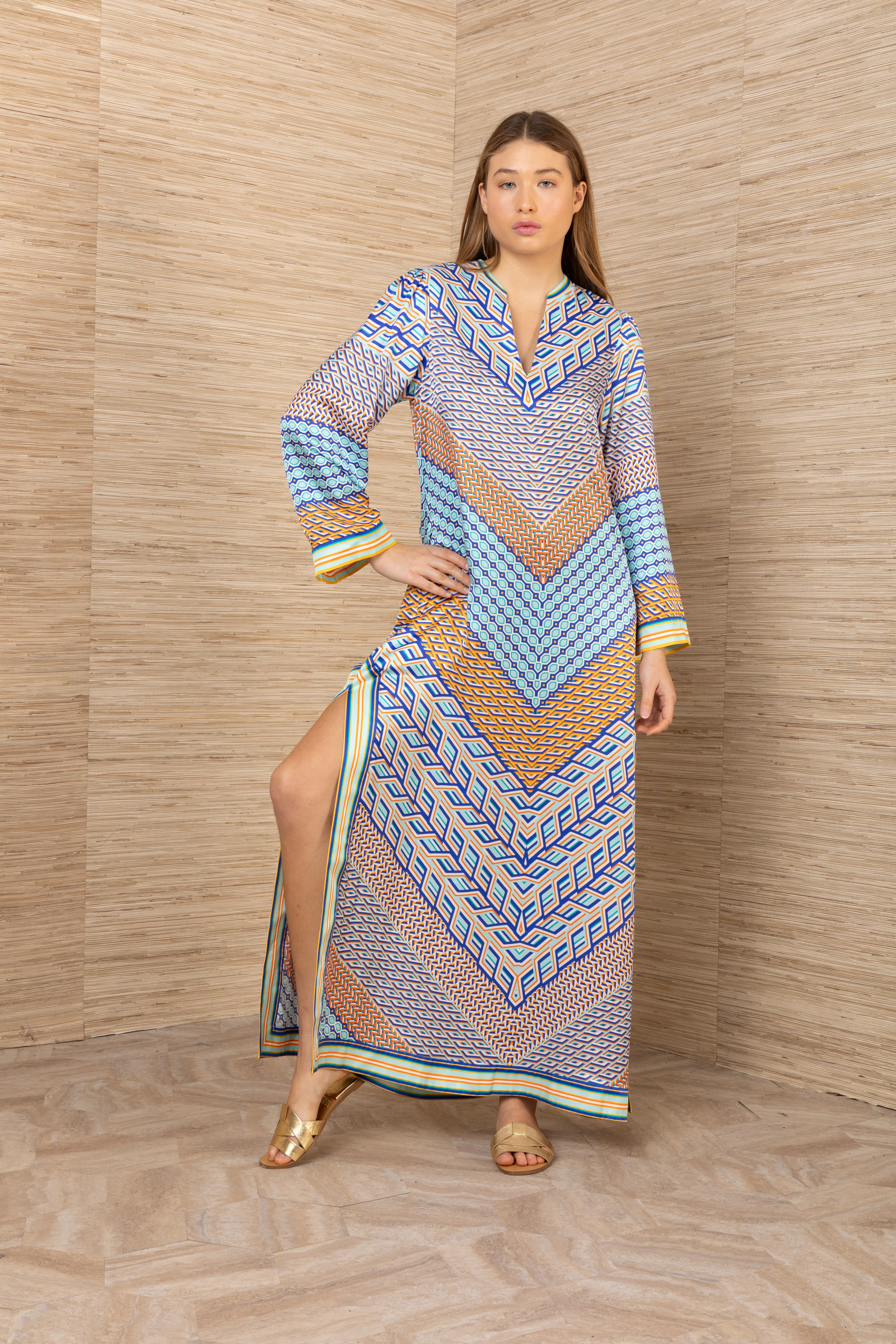 Aleyna Dress - Blue - Image 3
