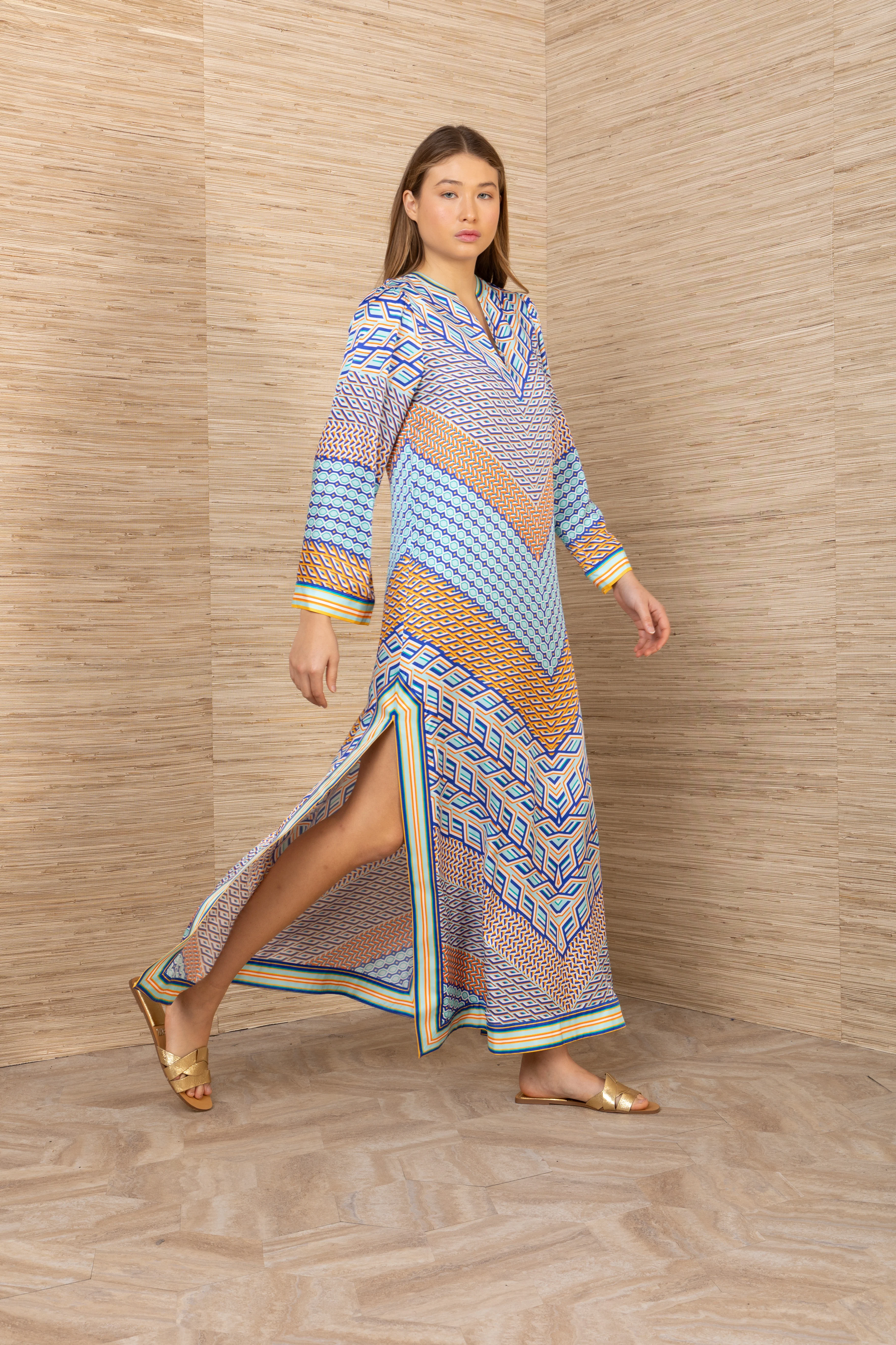 Aleyna Dress - Blue - Image 4