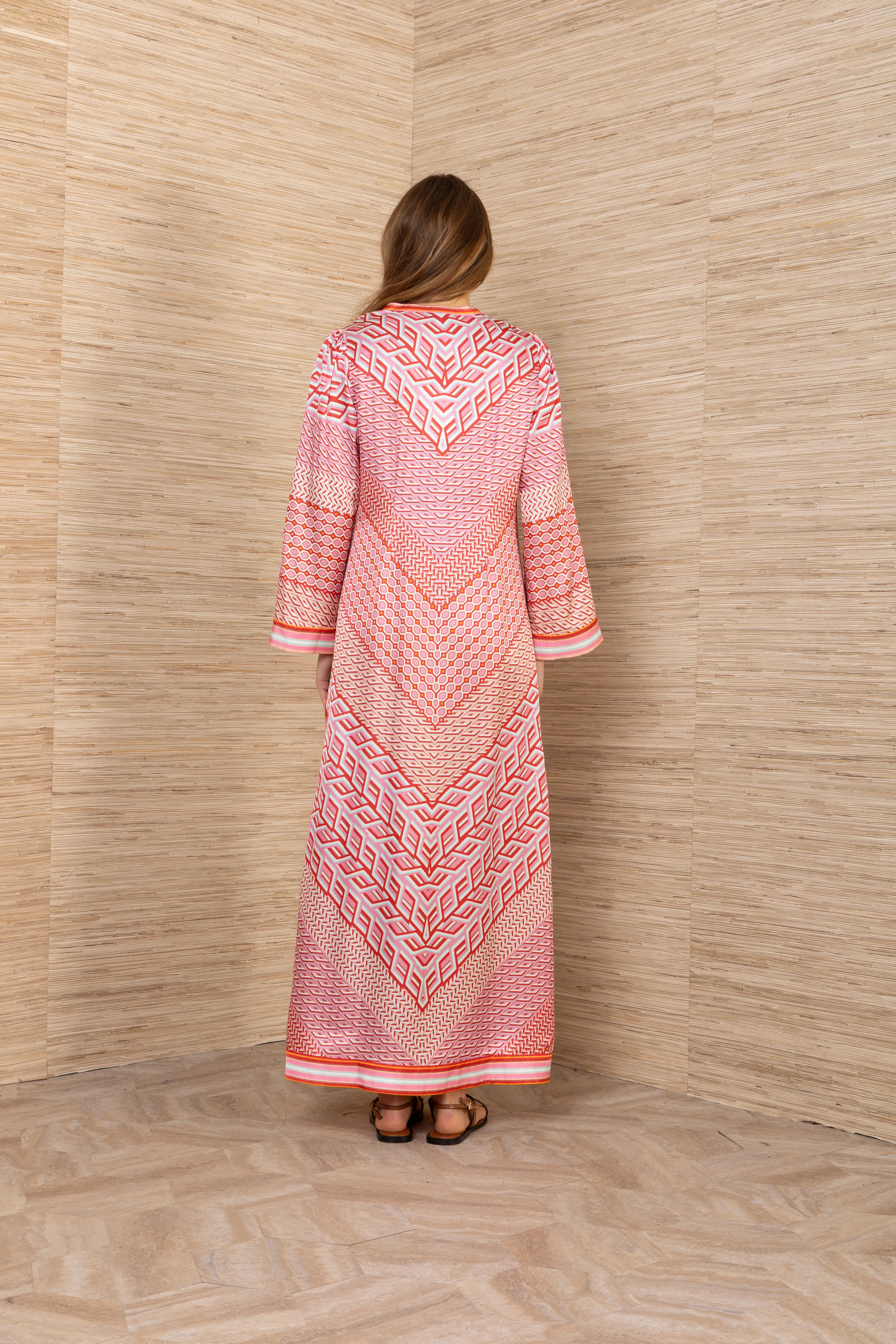 Aleyna Dress - Red - Image 5