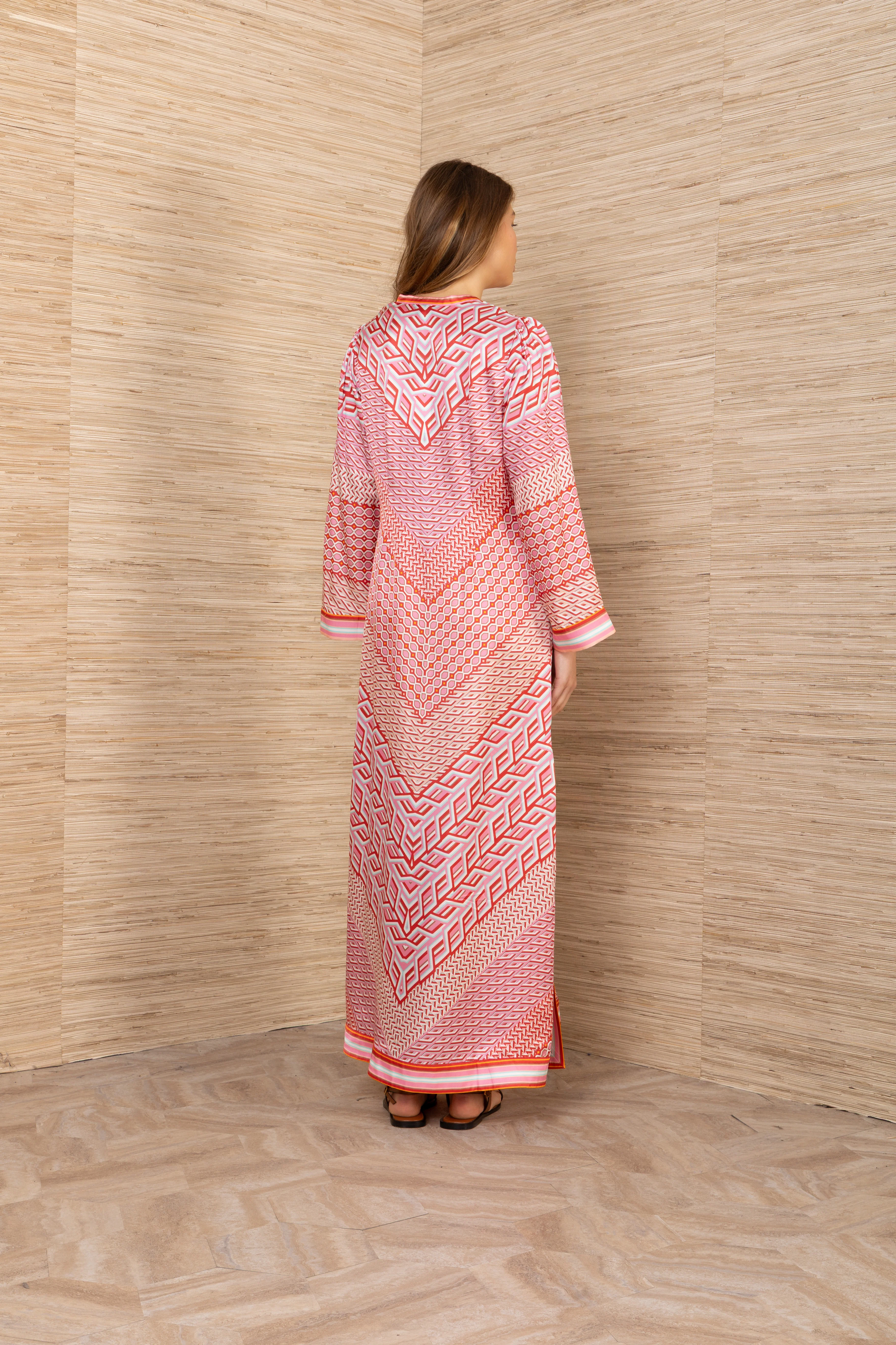 Aleyna Dress - Red - Image 6
