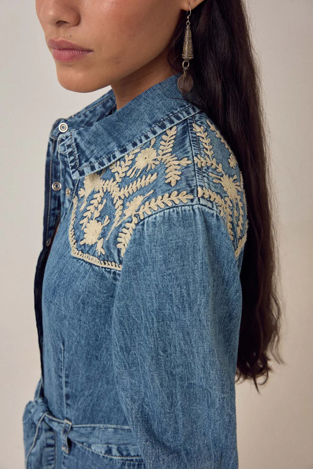 Amelia Dress - Blue Haze - Image 4