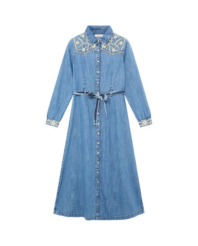 Amelia Dress - Blue Haze - Image 7