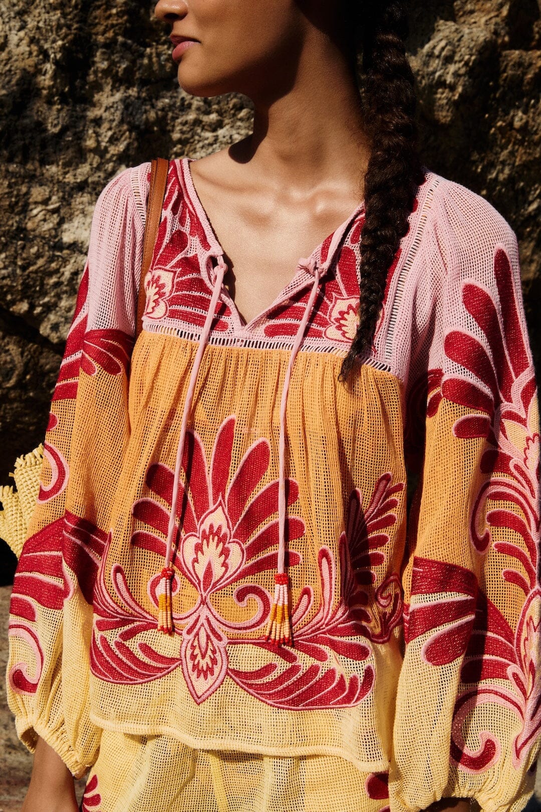 Arabesc Blouse - Soft Yellow - Image 2