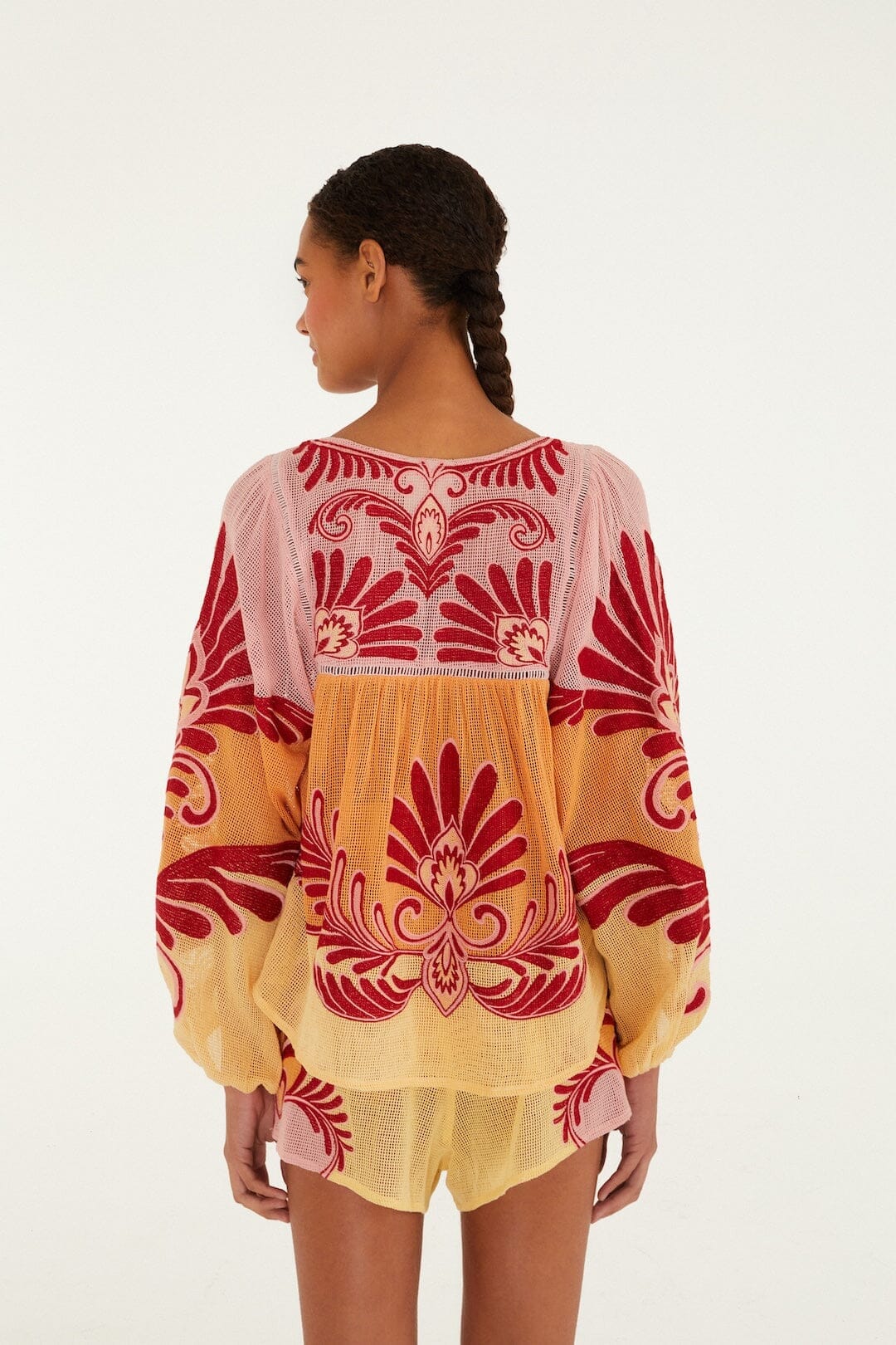 Arabesc Blouse - Soft Yellow - Image 4