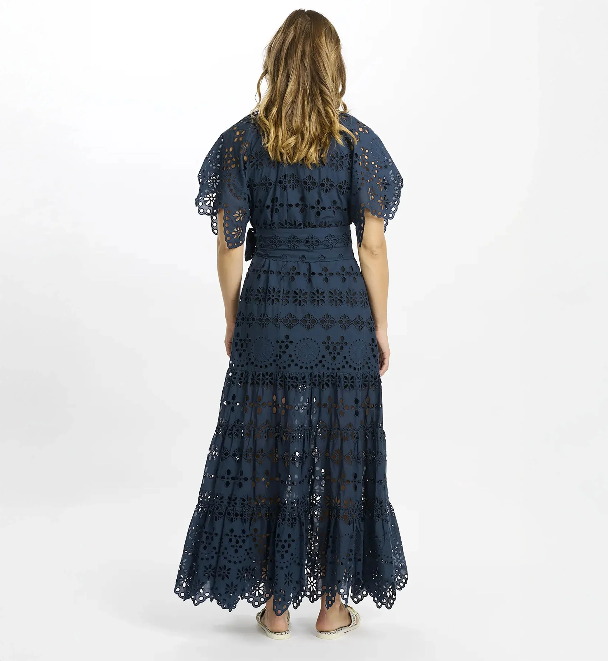 Astrid Dress - Navy - Image 4