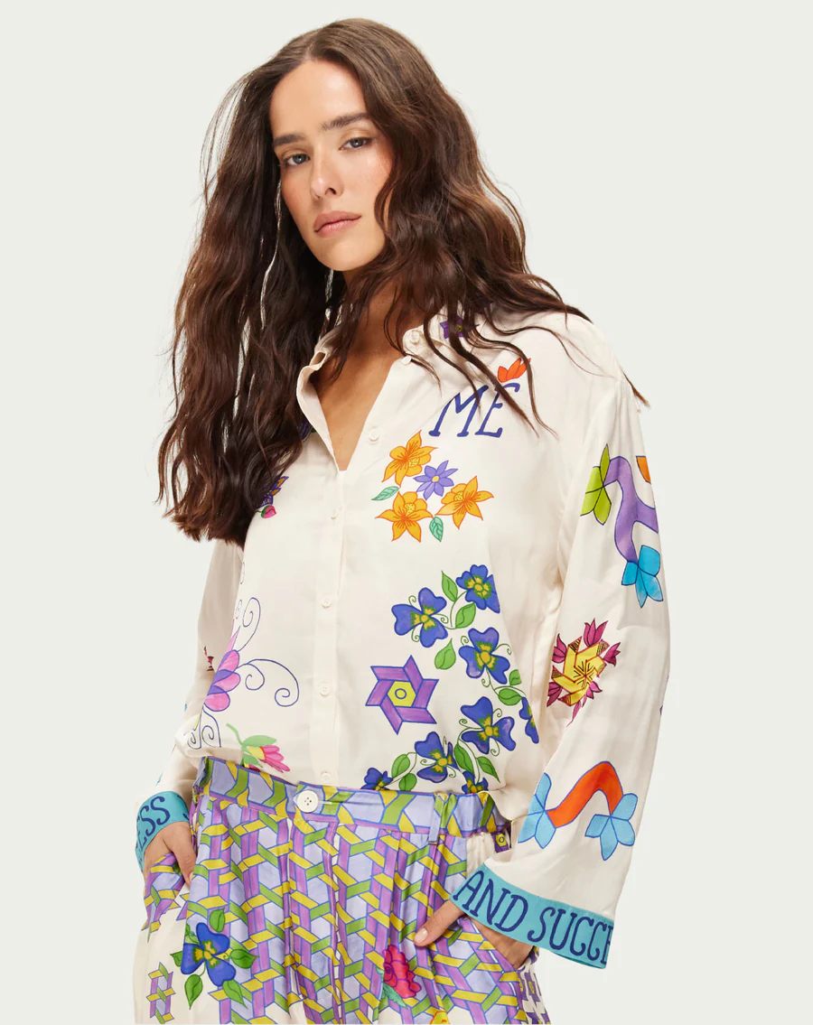 Aurora Oversized Shirt - Markers - Image 2