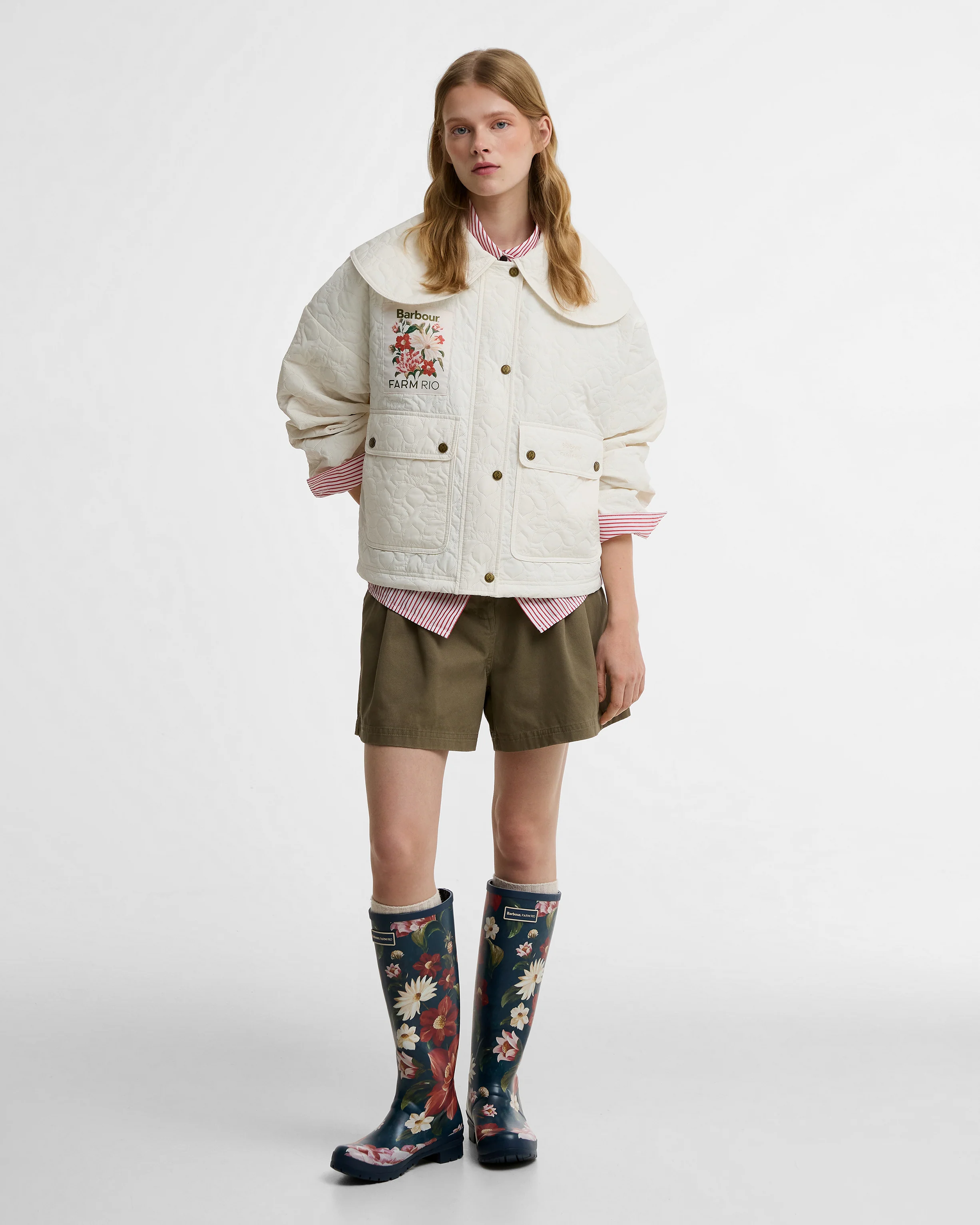 Barbour FARM Rio Lotus Quilted Jacket - Image 3