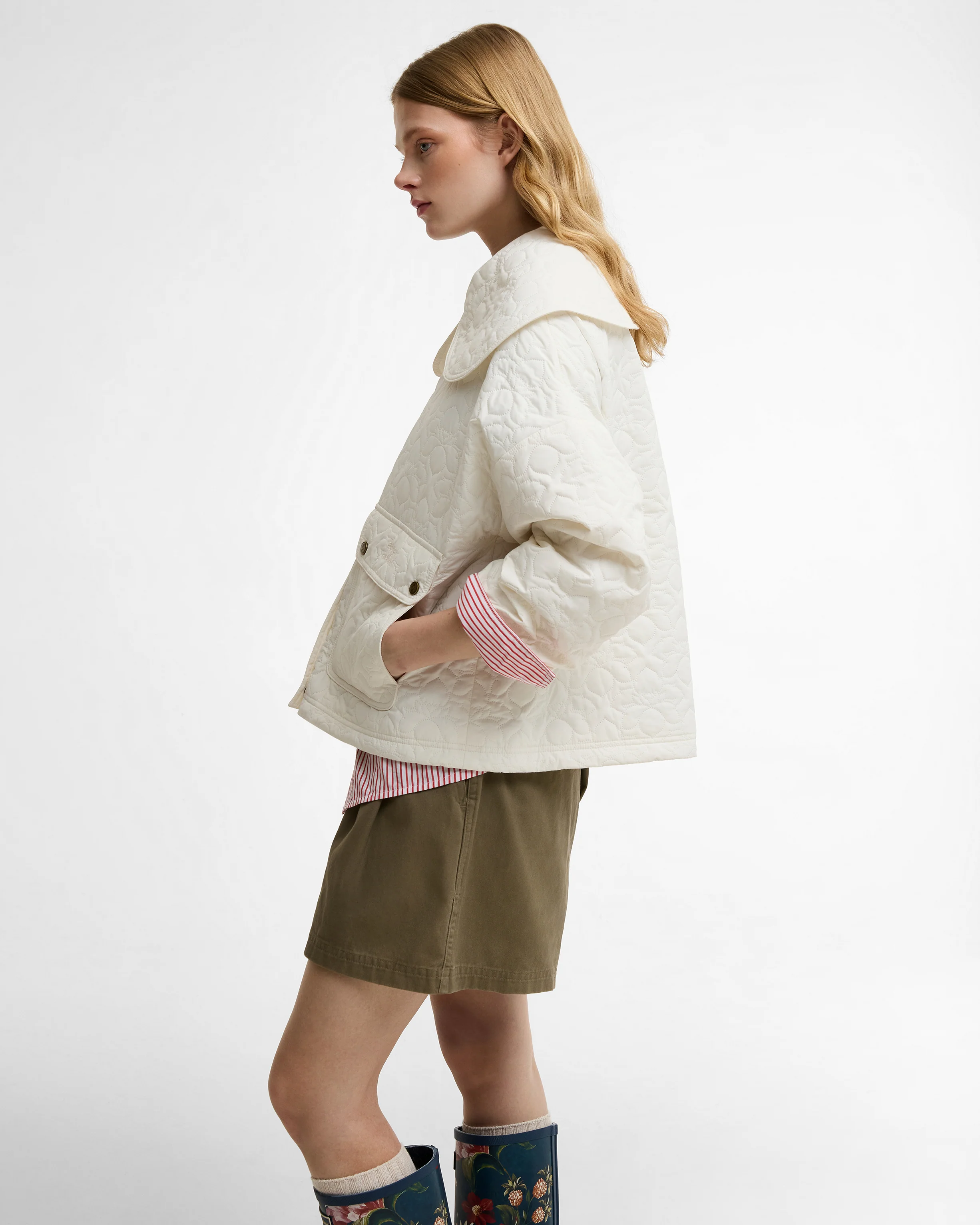 Barbour FARM Rio Lotus Quilted Jacket - Image 6