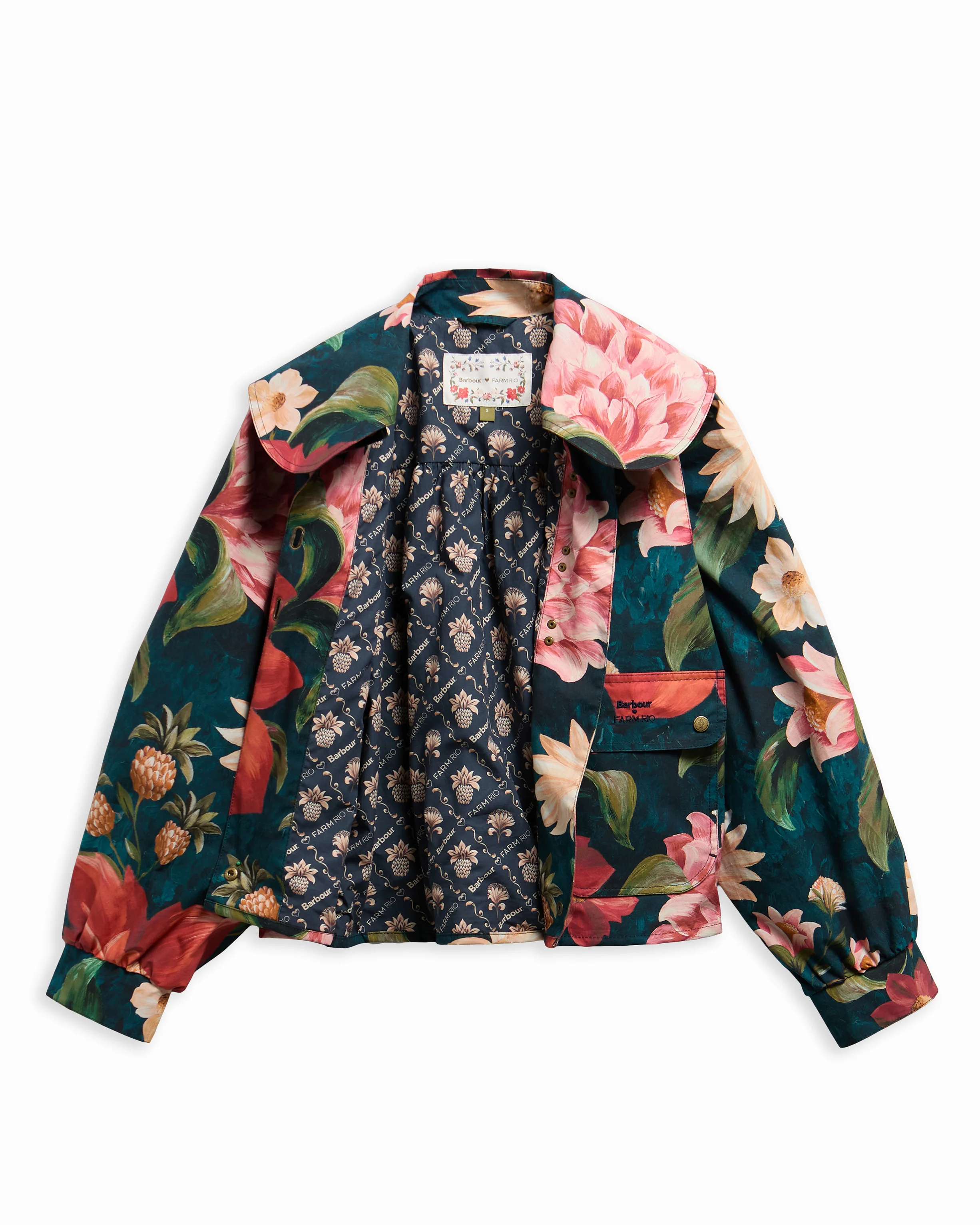 Barbour FARM Rio Wild Flower Casual Jacket - Image 8