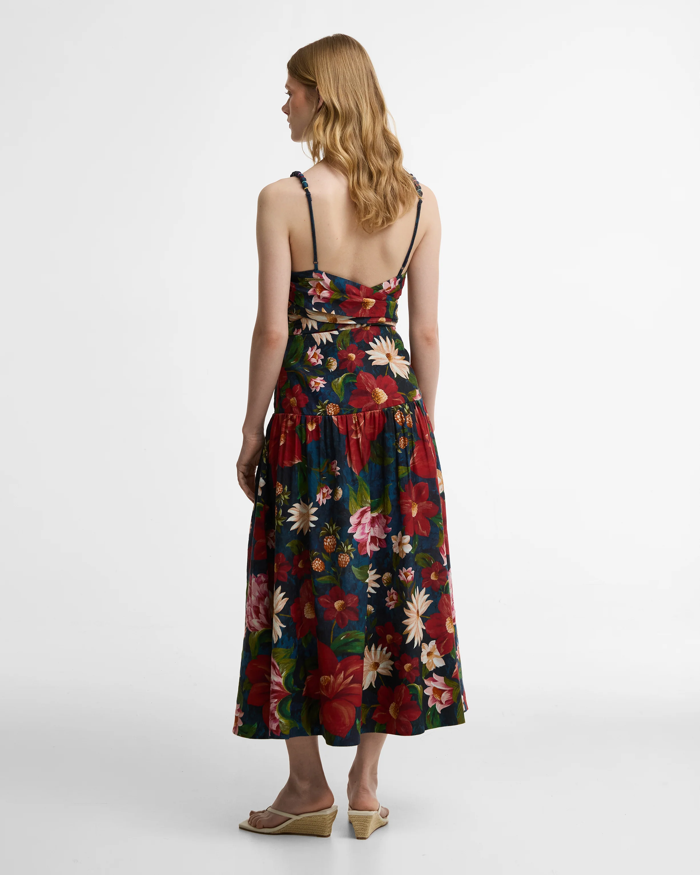 Barbour FARM Rio Wild Flower Midi Dress - Image 4
