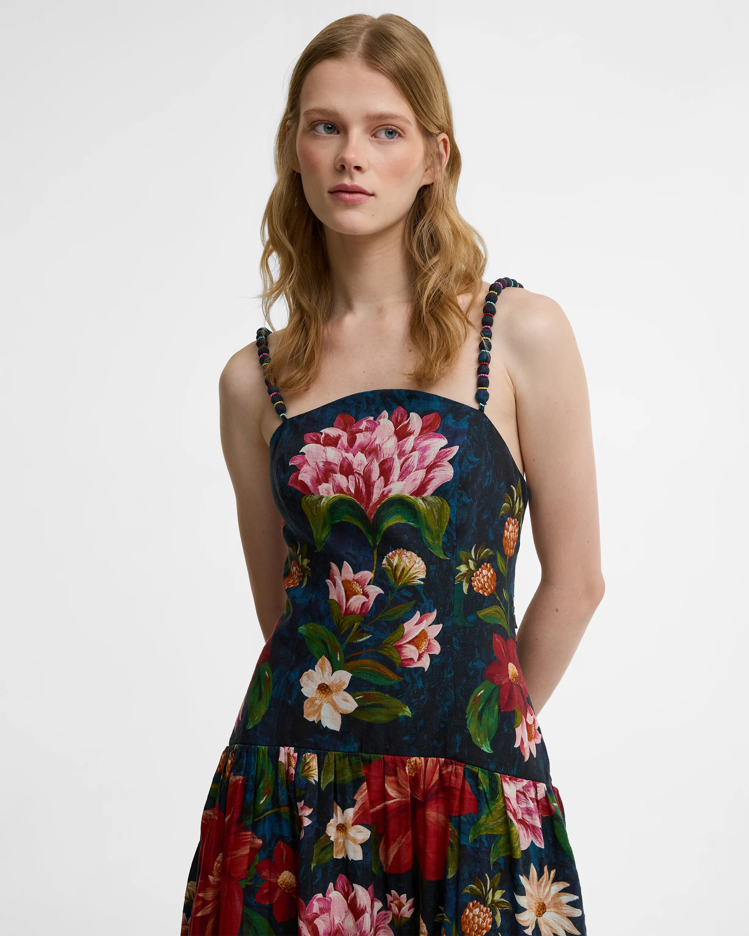 Barbour FARM Rio Wild Flower Midi Dress - Image 5