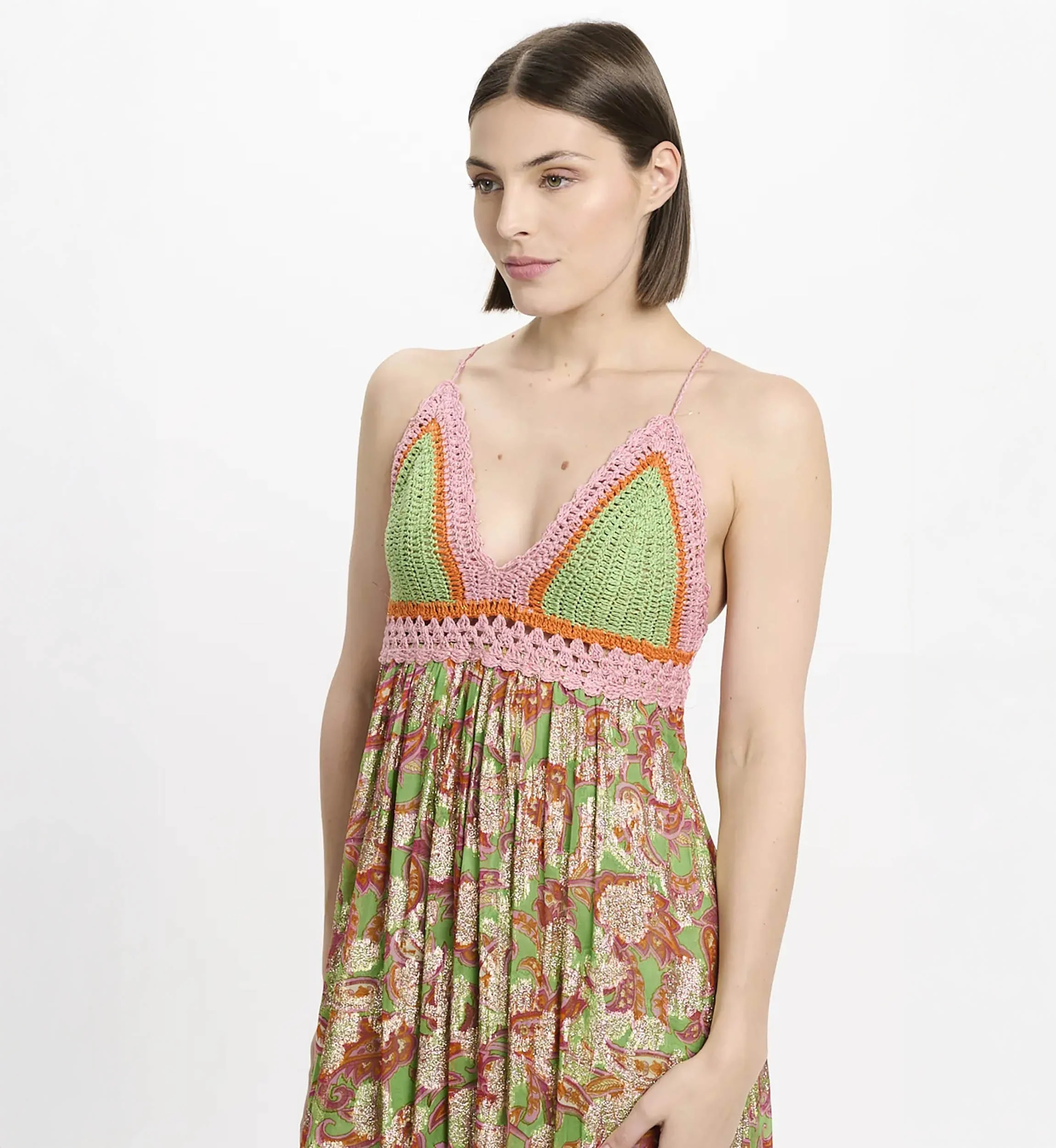 Bari Dress - Green - Image 3