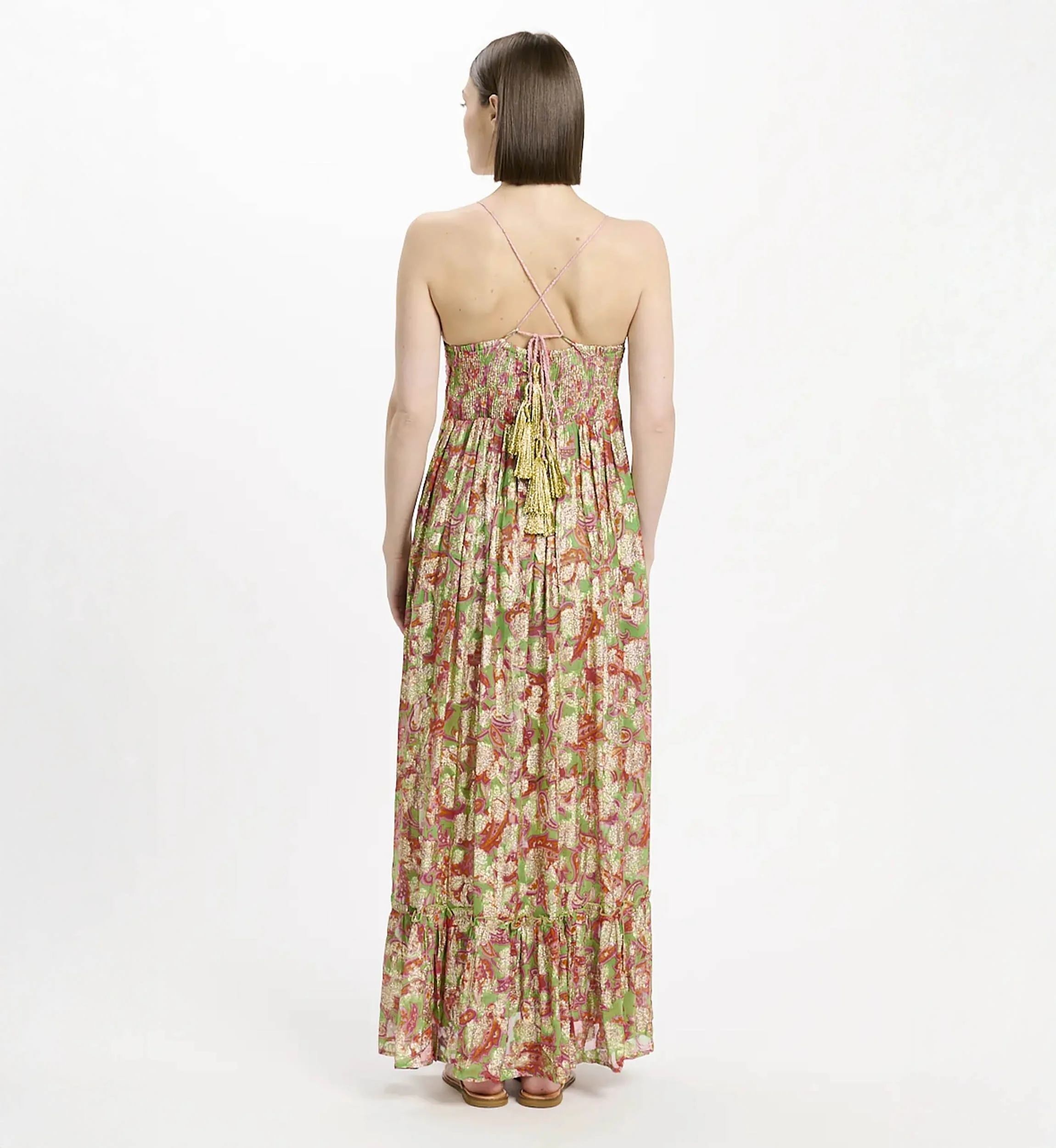 Bari Dress - Green - Image 4