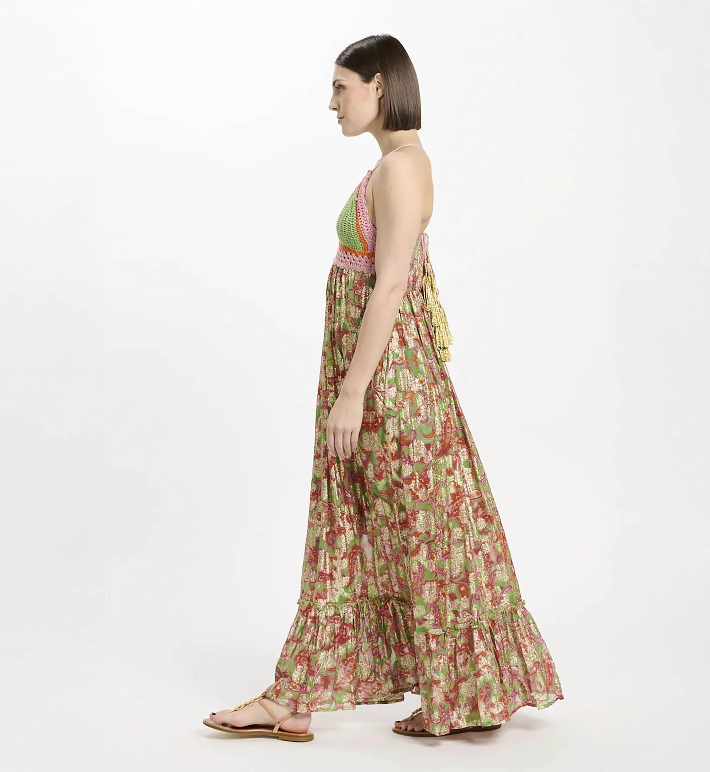 Bari Dress - Green - Image 5