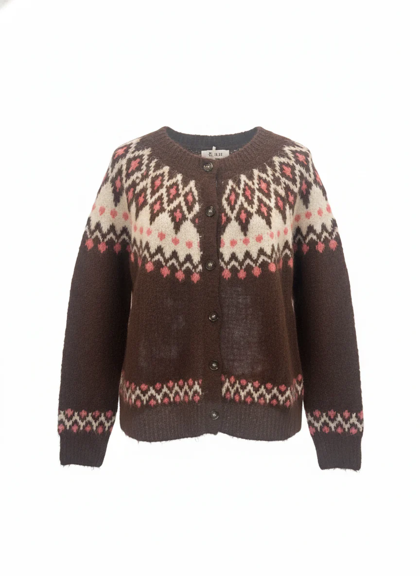 BC Fair Isle 02 - Tobacco - Image 2