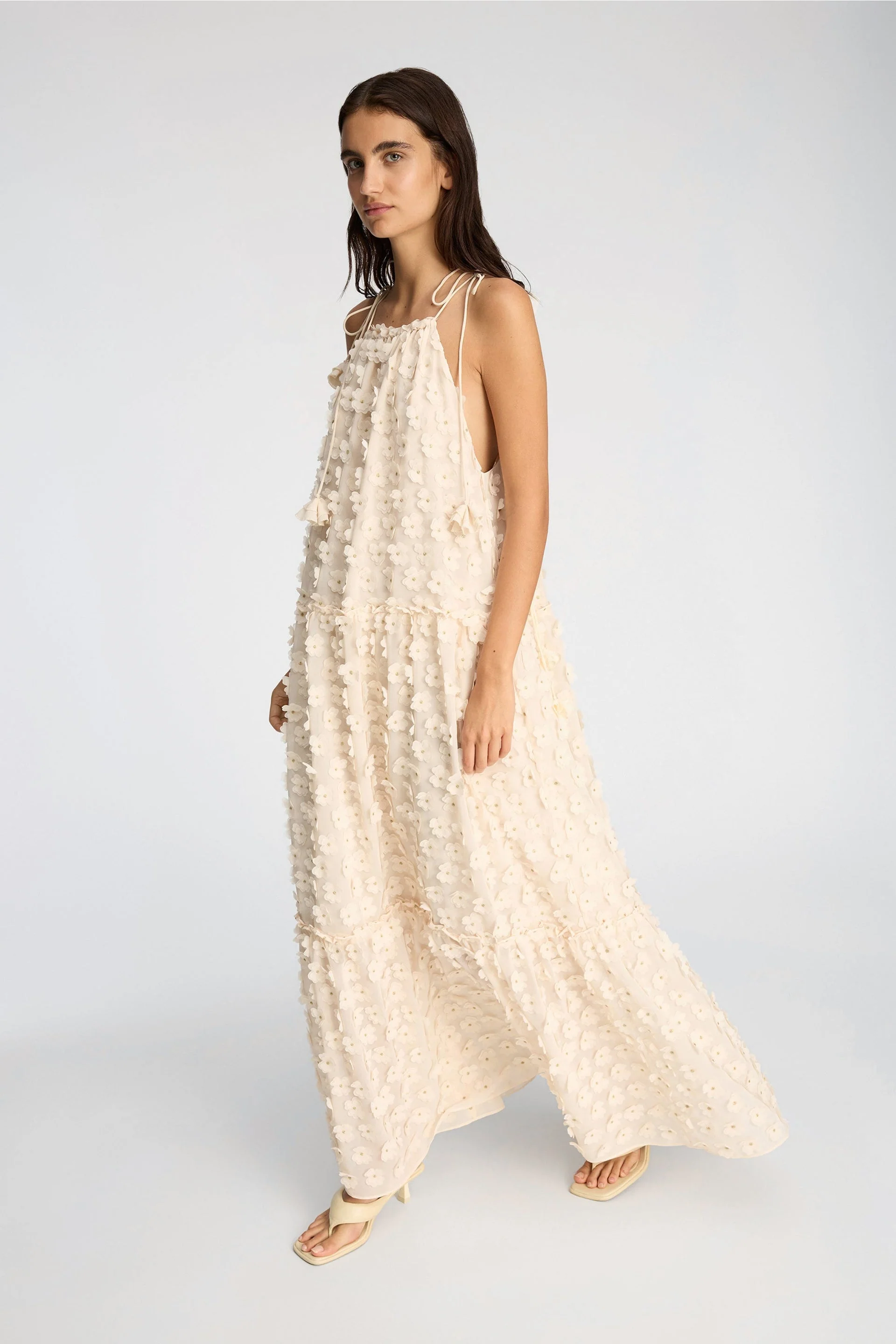 Bohdana Dress - Creme - Image 3