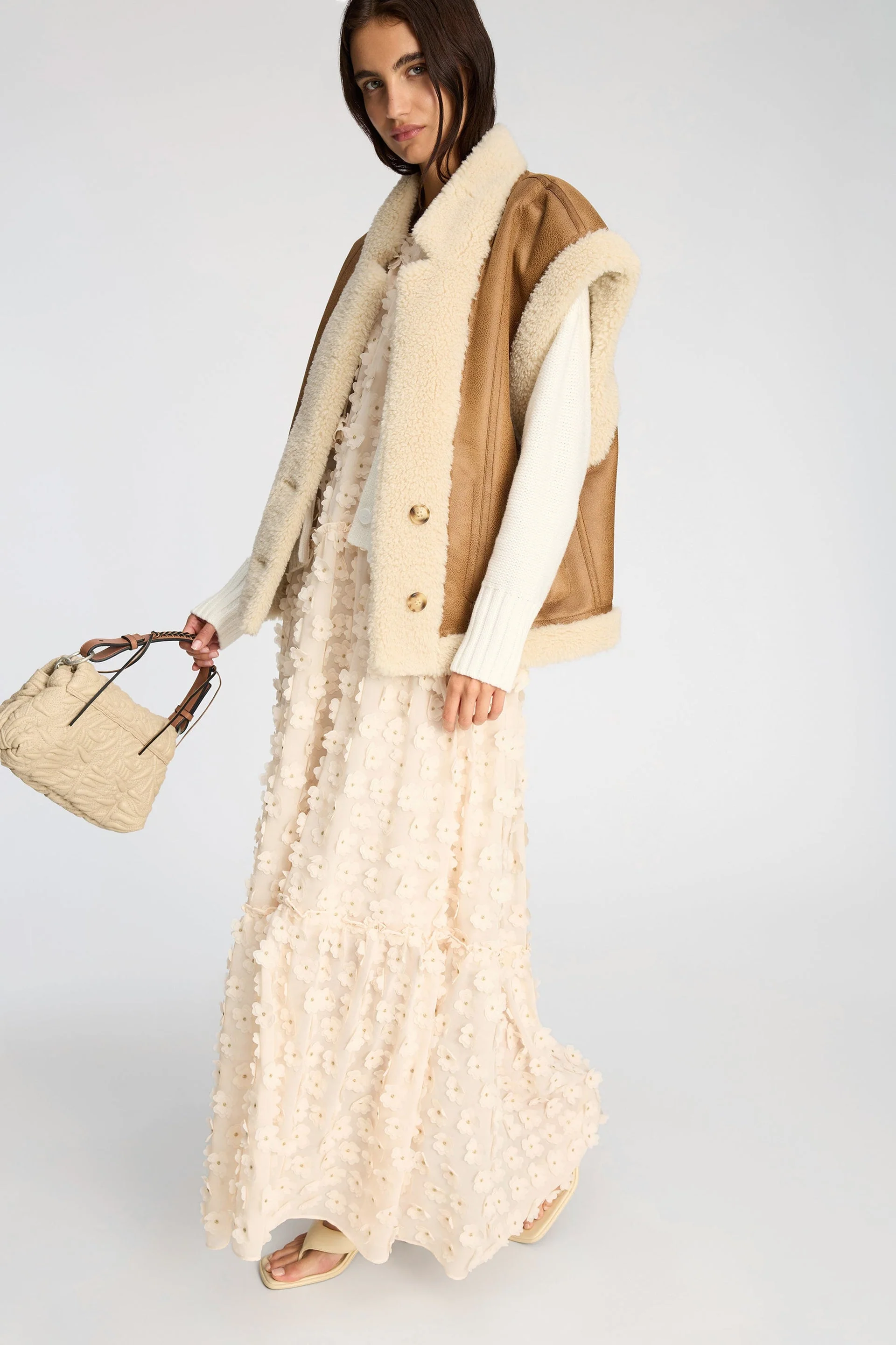 Bohdana Dress - Creme - Image 6