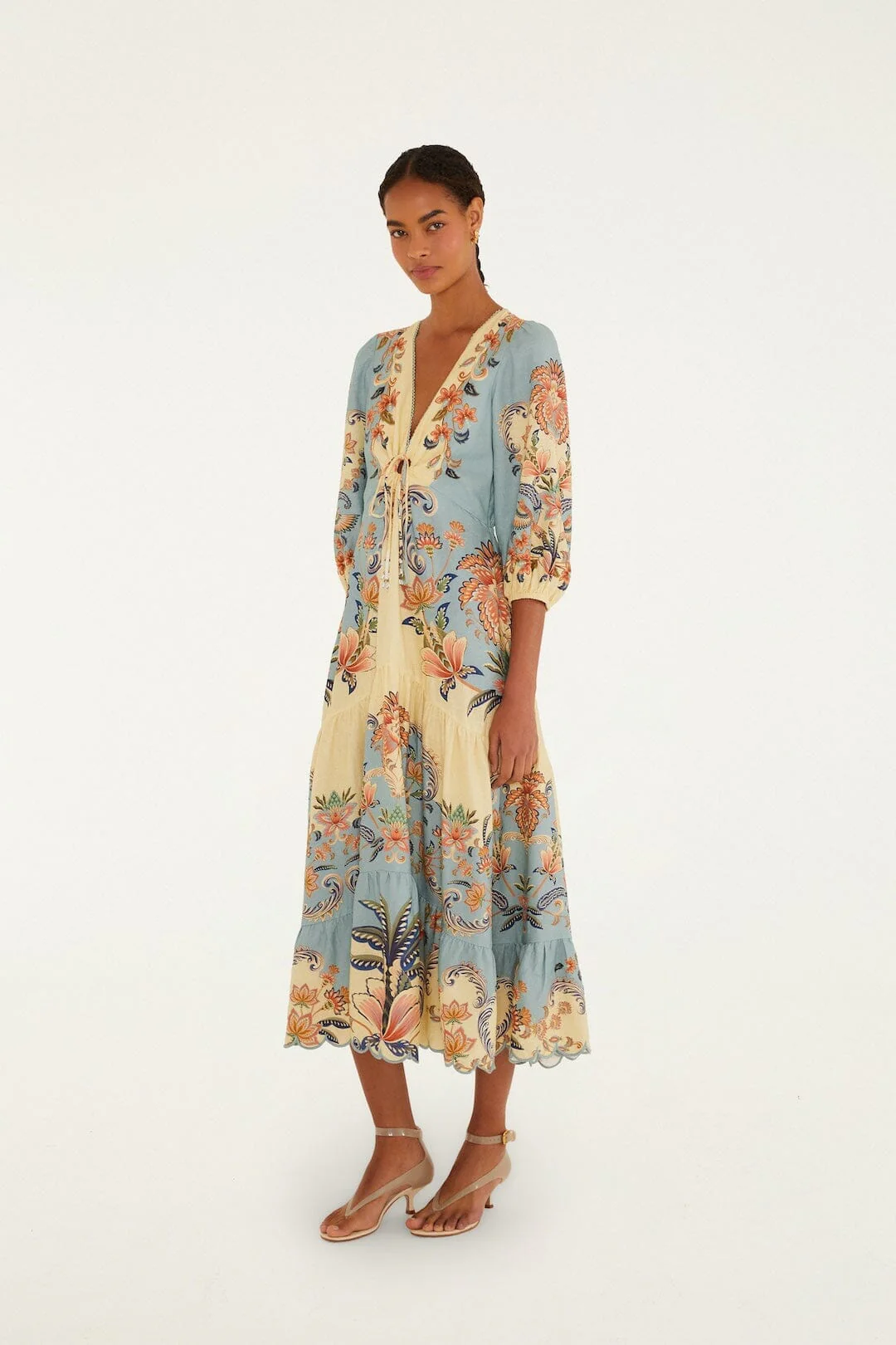Boho Beauty Butter Maxi Dress - Butter Yellow - Image 3