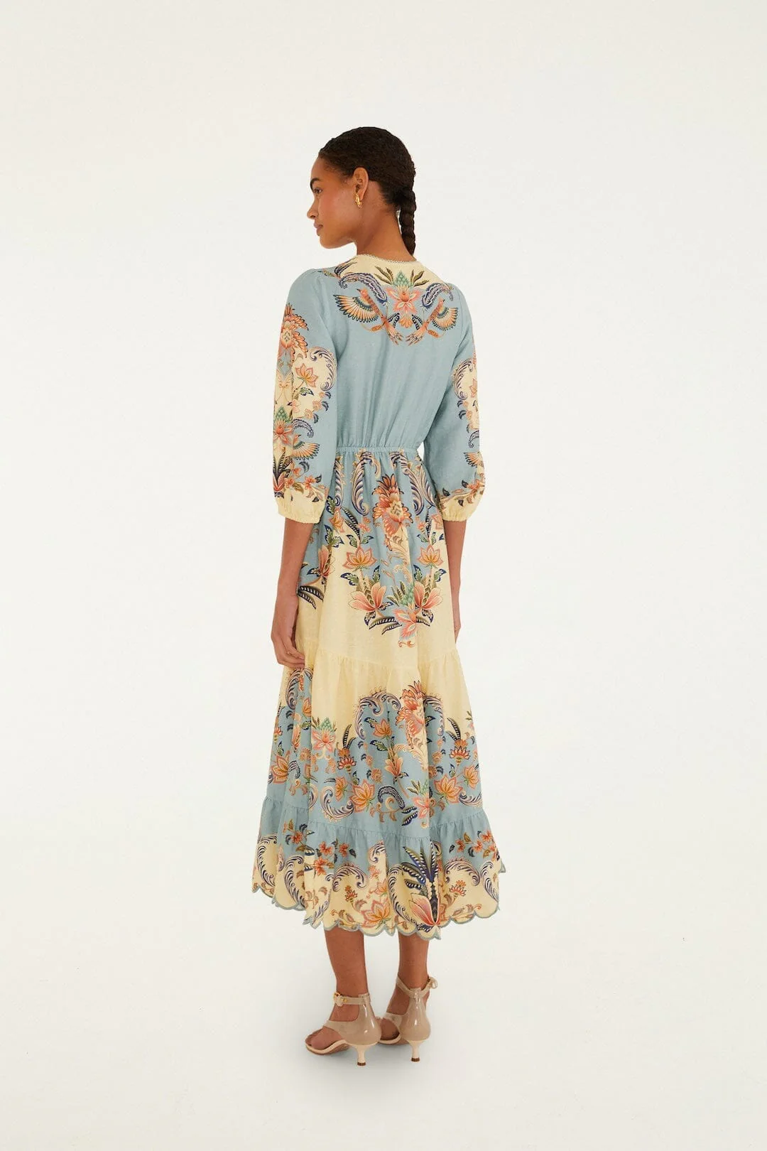 Boho Beauty Butter Maxi Dress - Butter Yellow - Image 4