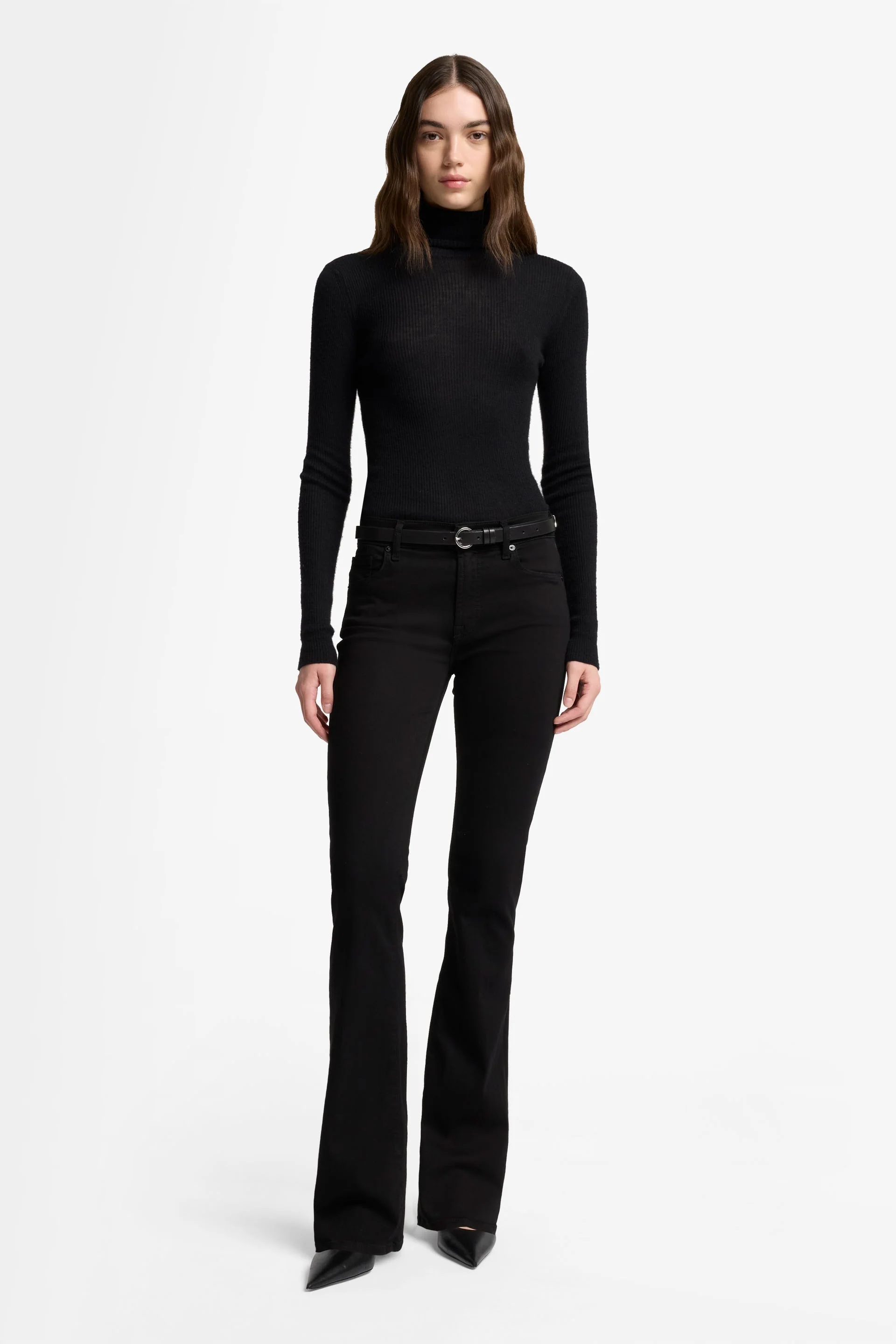 Bootcut B(Air) Eco Rinsed Jeans - Black - Image 2