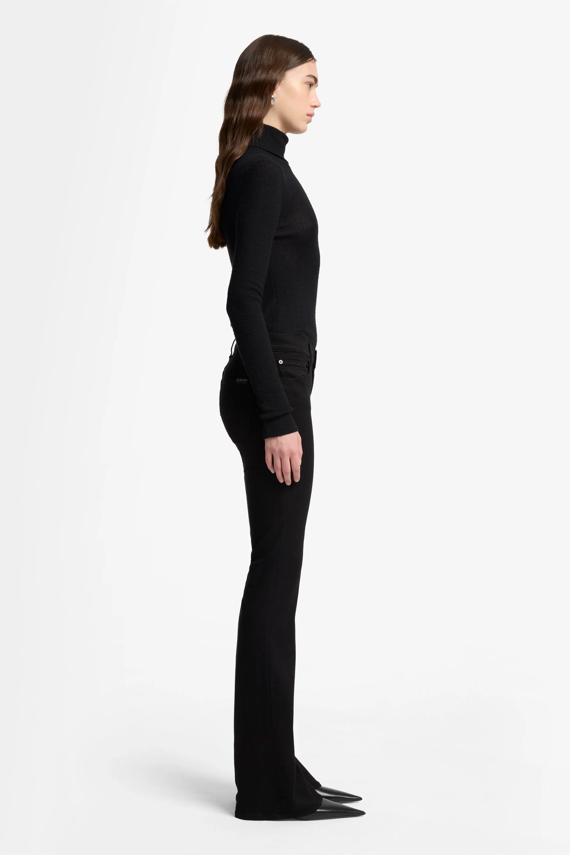 Bootcut B(Air) Eco Rinsed Jeans - Black - Image 4
