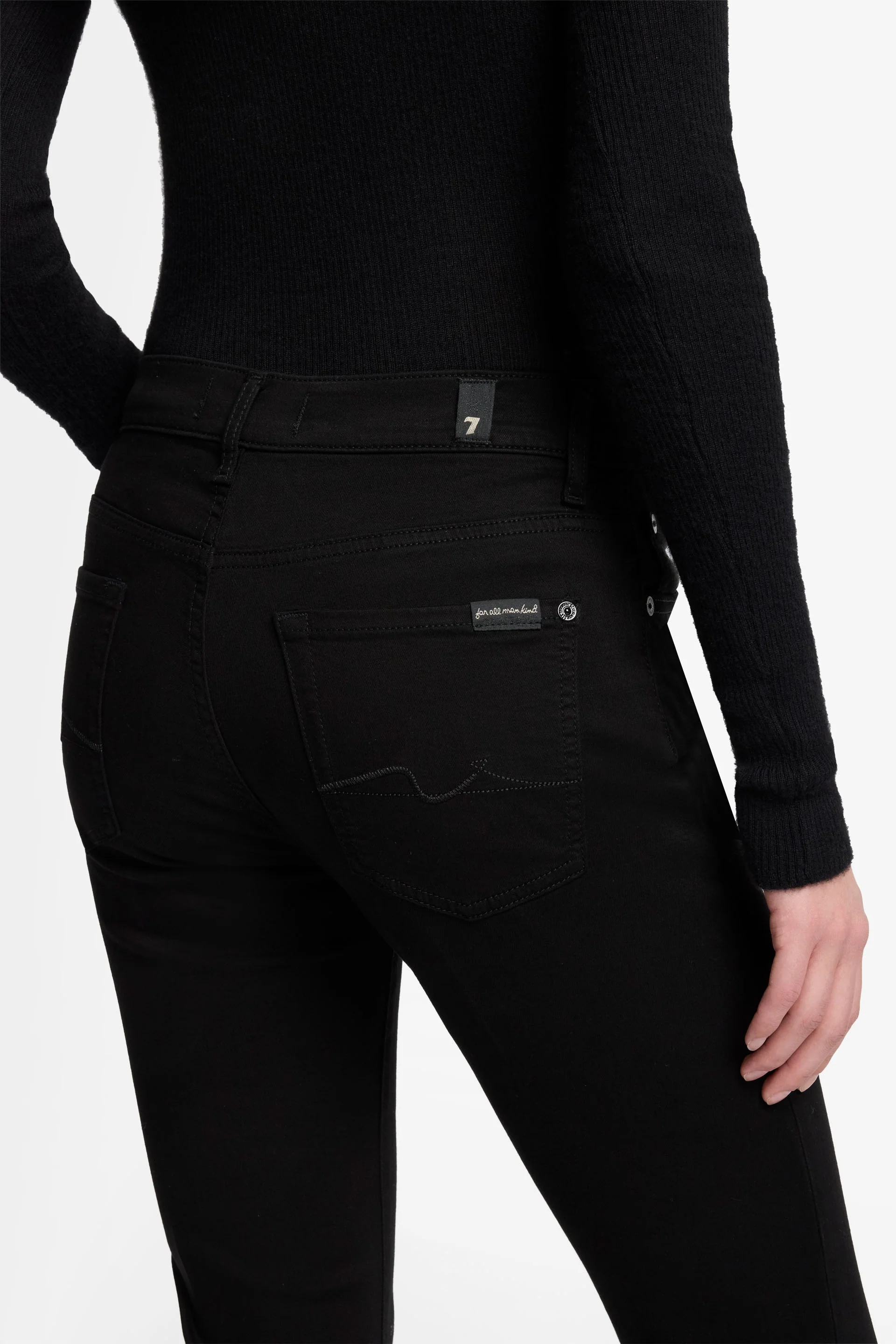 Bootcut B(Air) Eco Rinsed Jeans - Black - Image 6