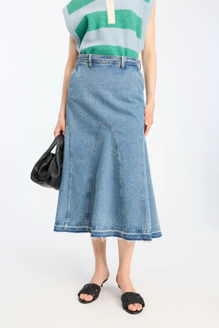 Braylin Skirt - Blue - Image 3