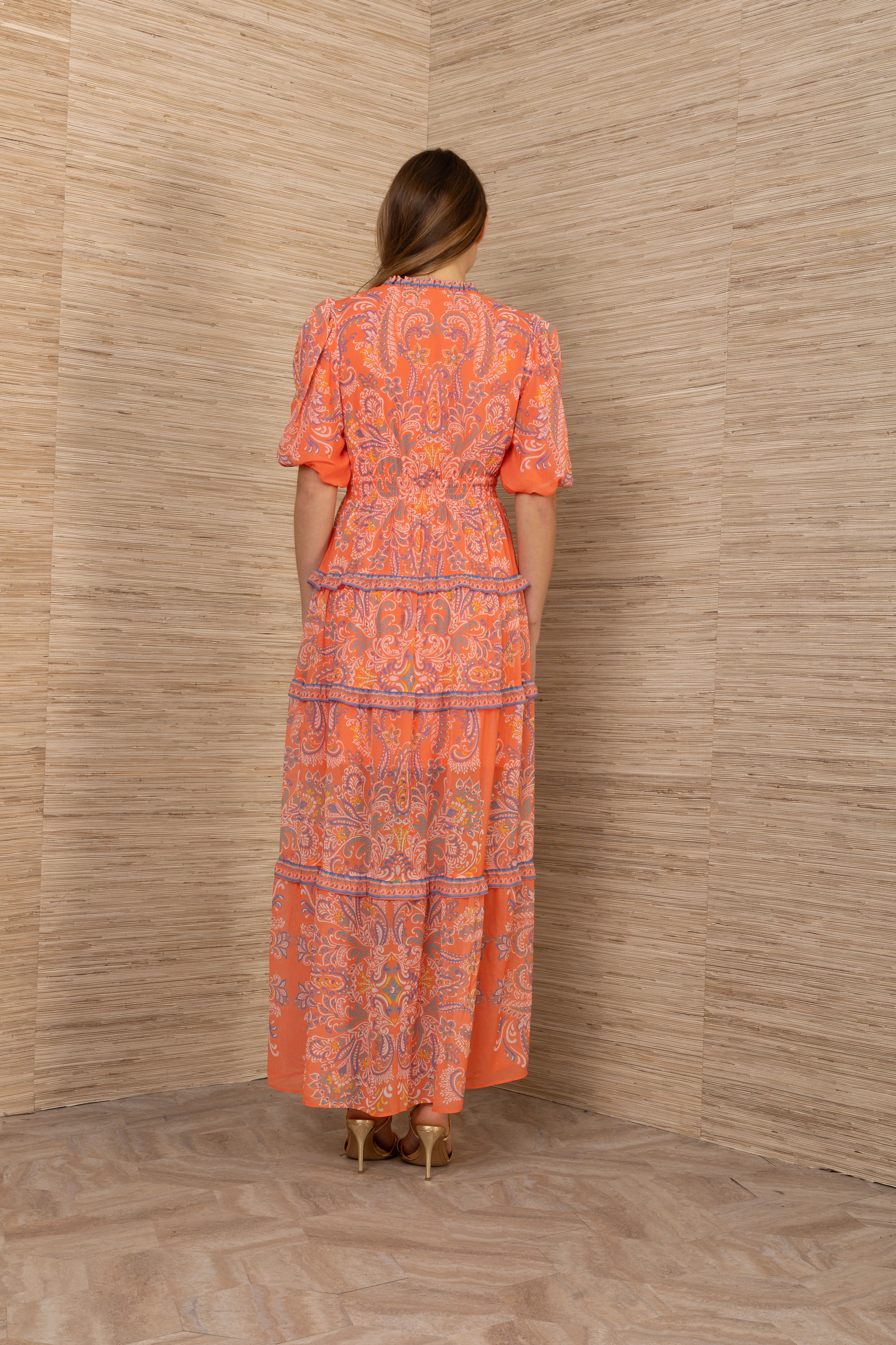 Buttercup Dress - Orange - Image 10