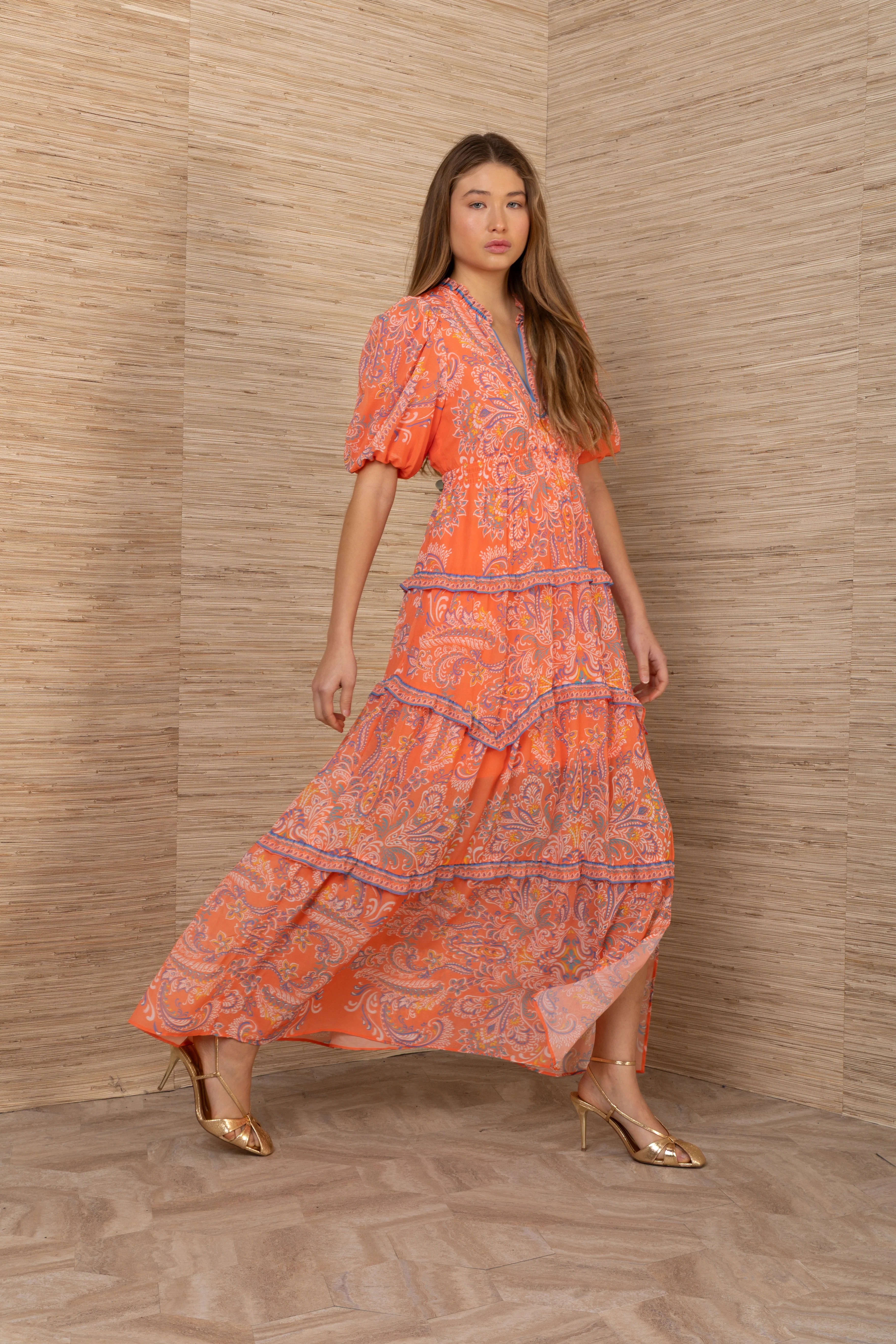 Buttercup Dress - Orange - Image 9