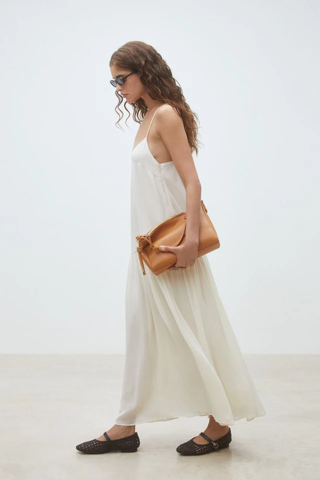 Carlota Dress - Cream - Image 4