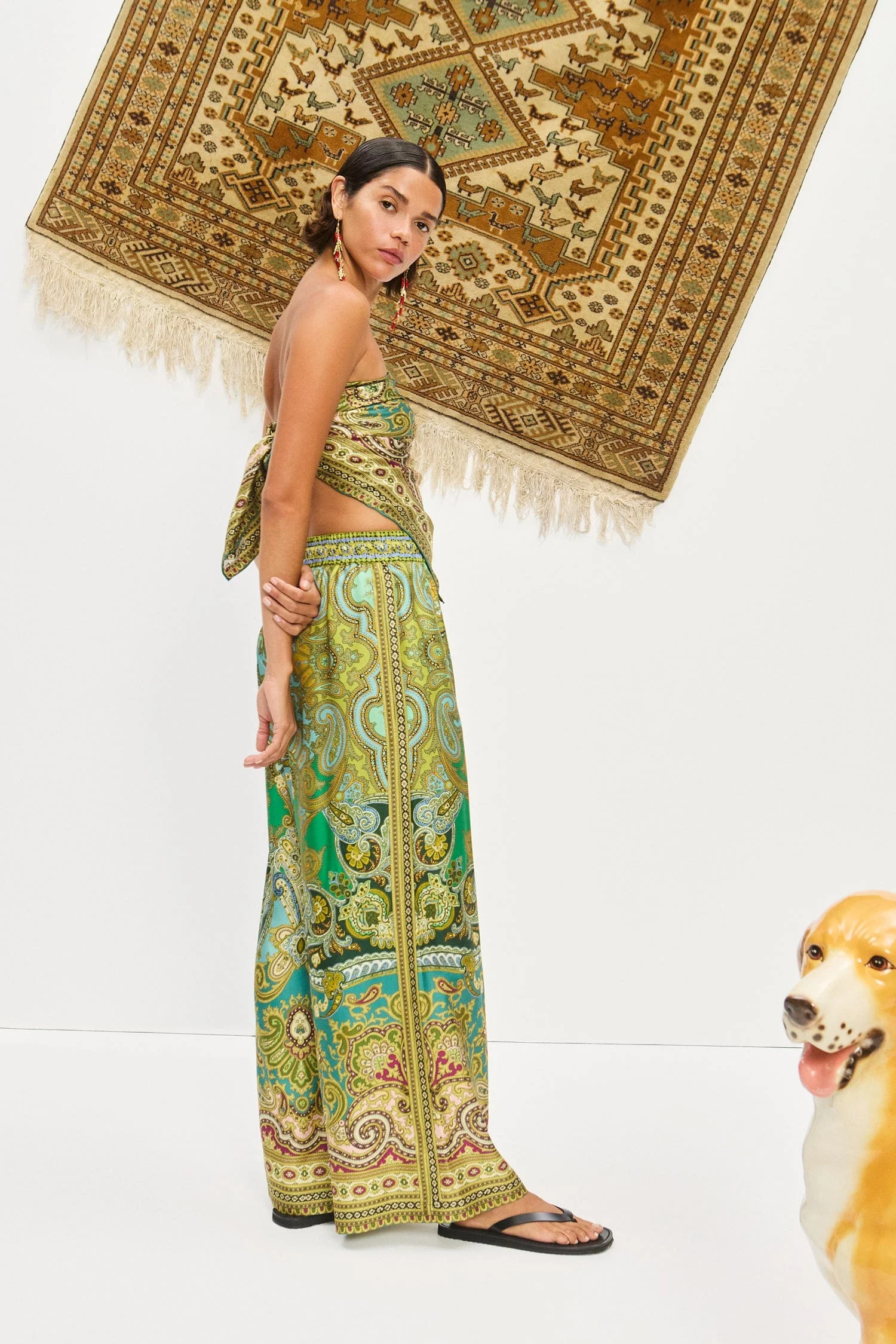 Clemenza Silk Pant - Image 3