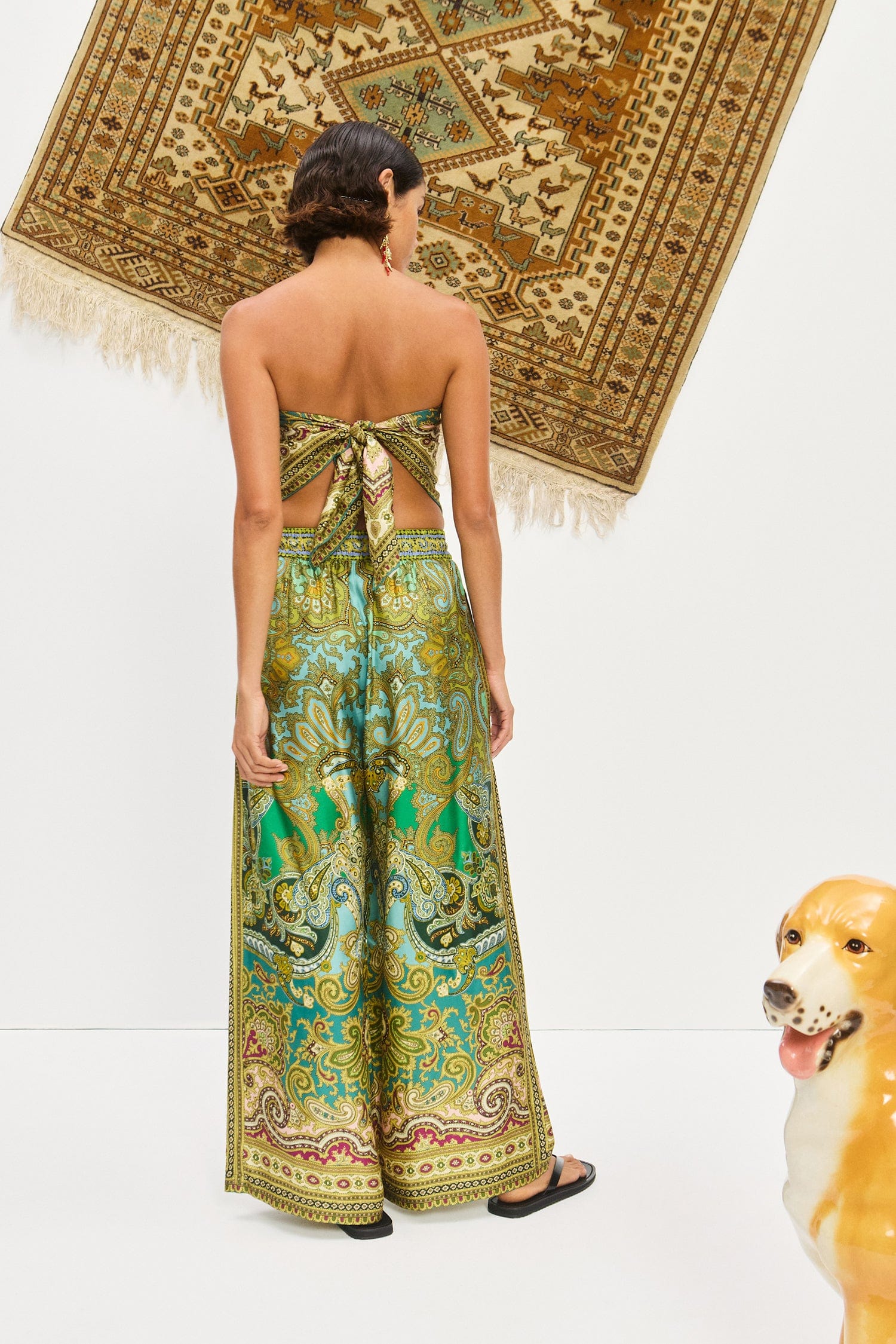 Clemenza Silk Pant - Image 4