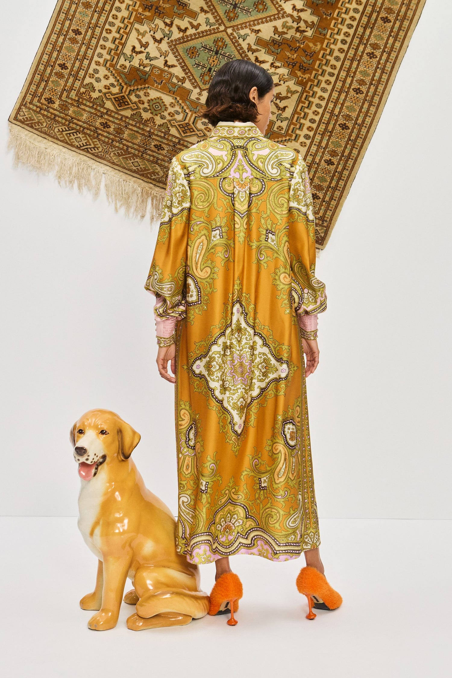Clemenza Silk Shirtdress - Image 4