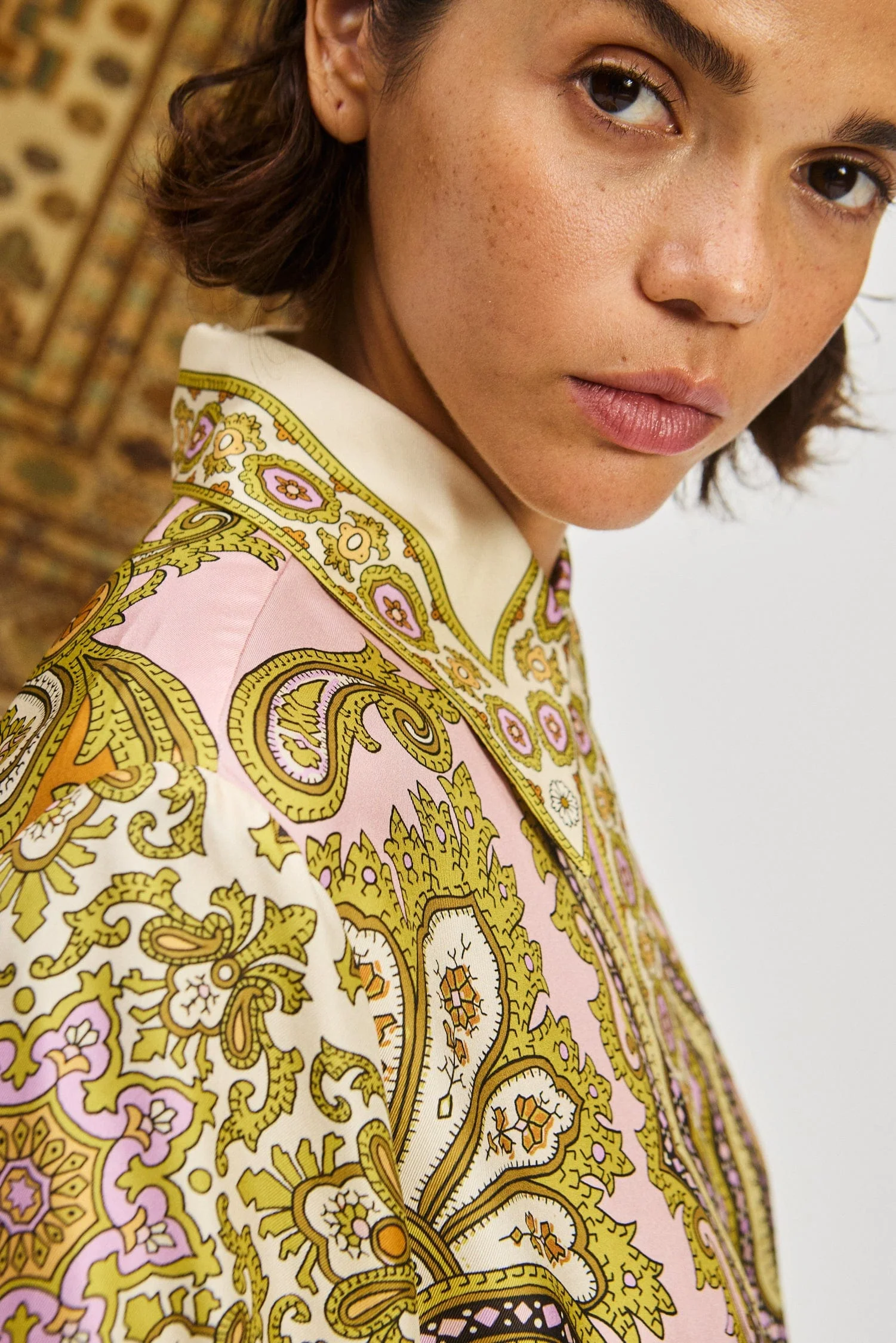 Clemenza Silk Shirtdress - Image 5