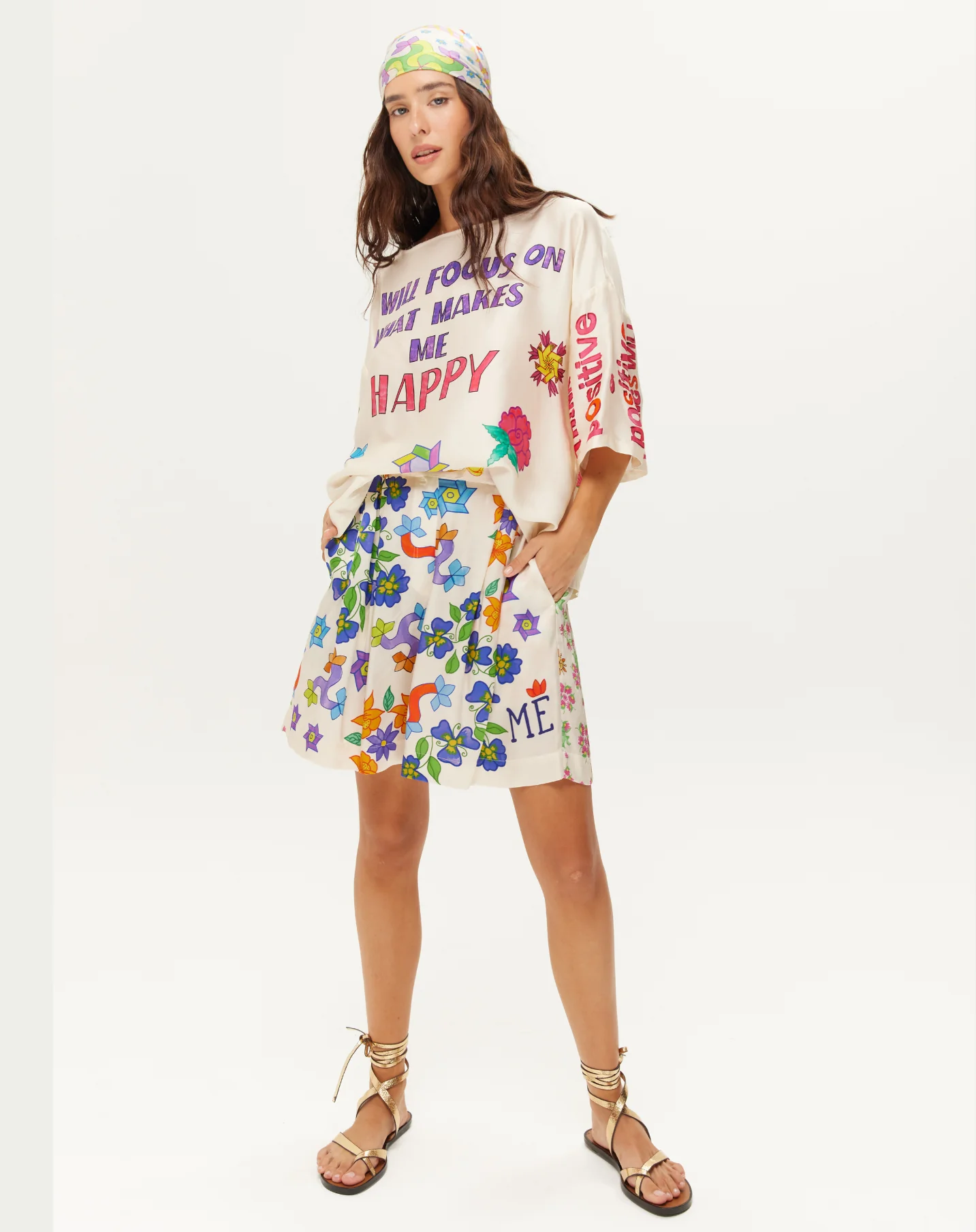 Dina Plated Shorts - Markers - Image 5