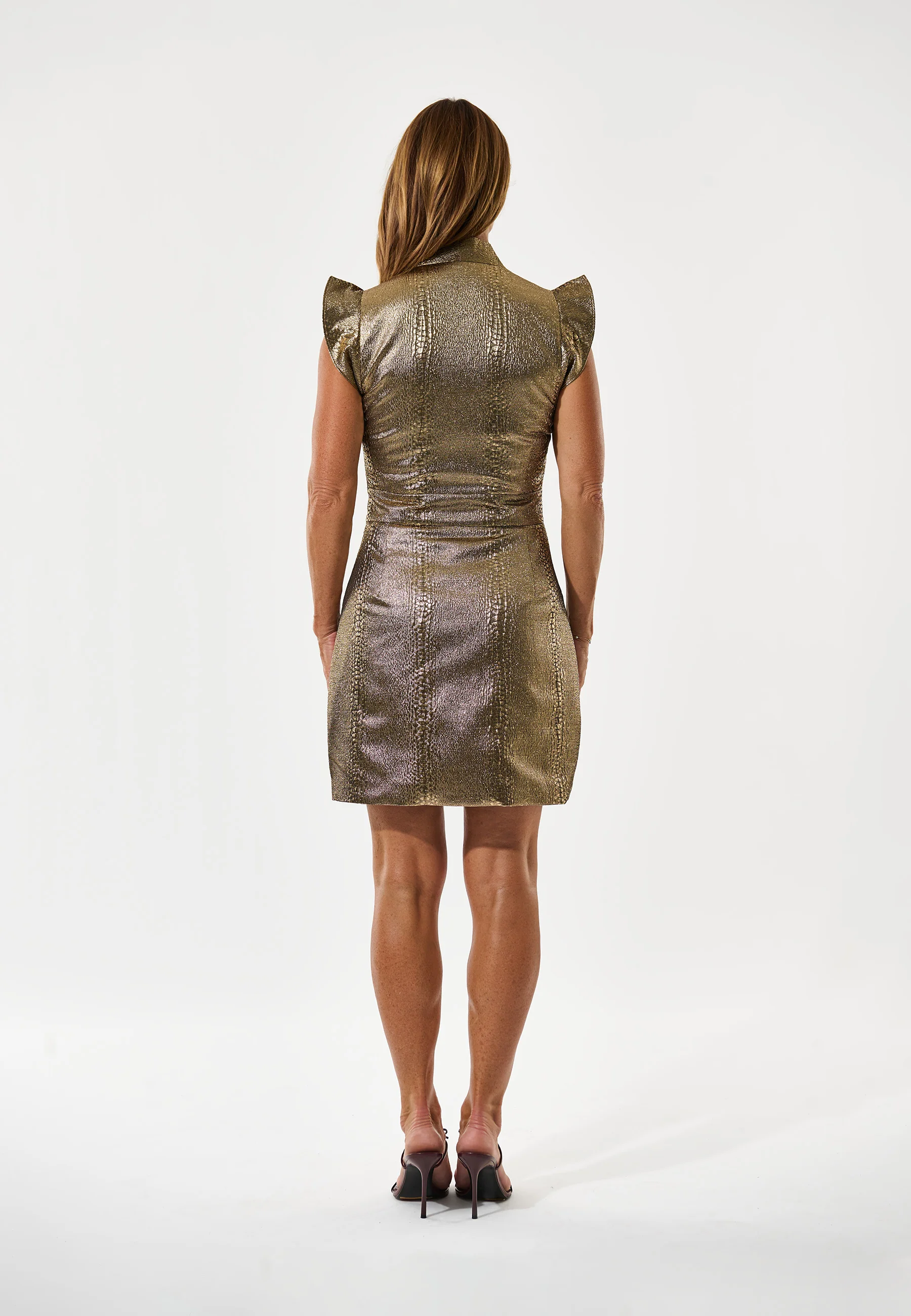 Dittadea Dress - Black Gold - Image 6