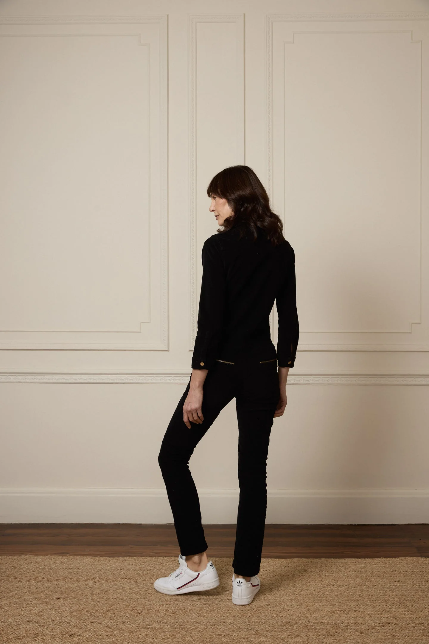 Dolly The Flight Suit - Black Denim - Image 4