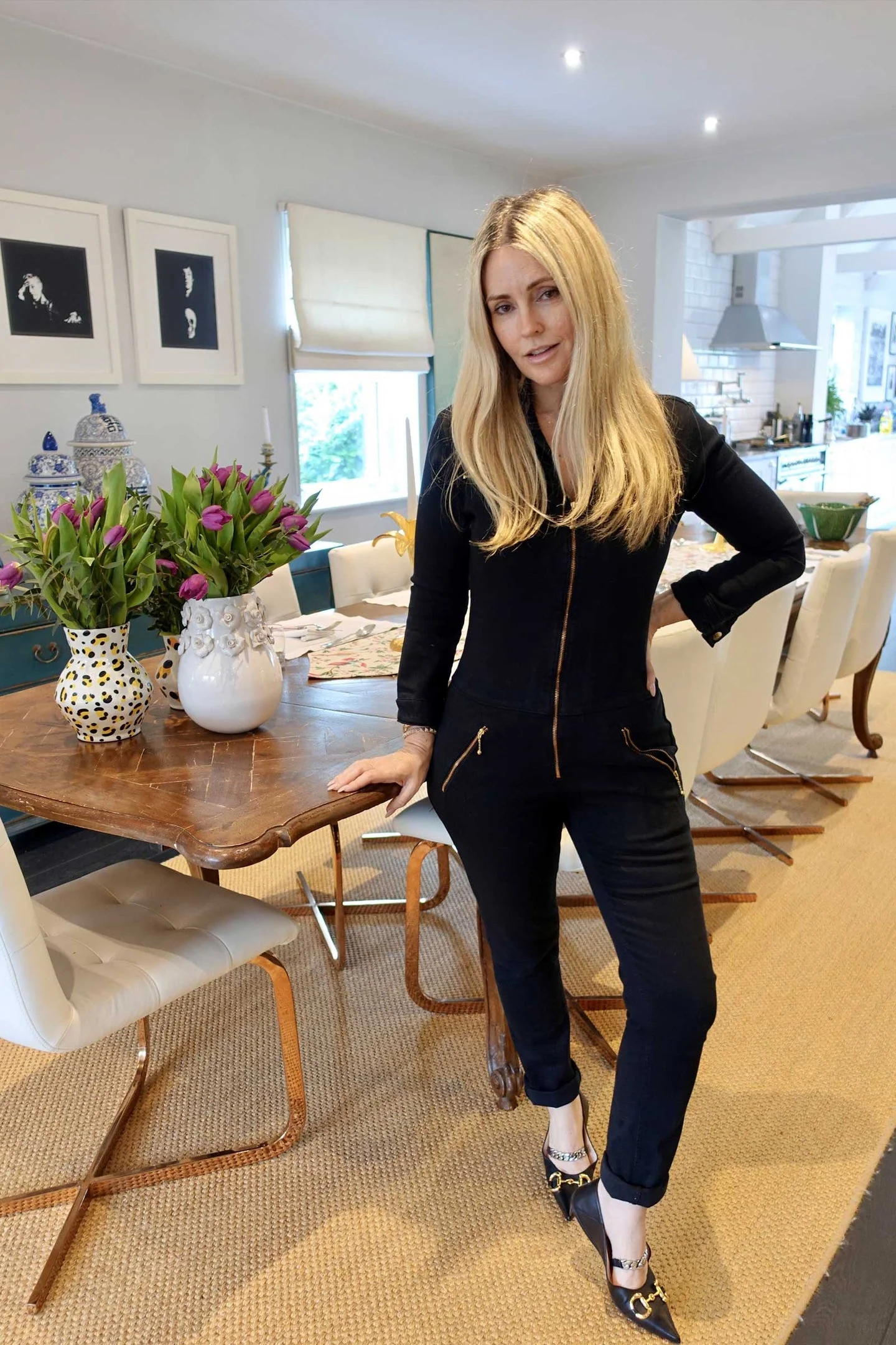 Dolly The Flight Suit - Black Denim - Image 5