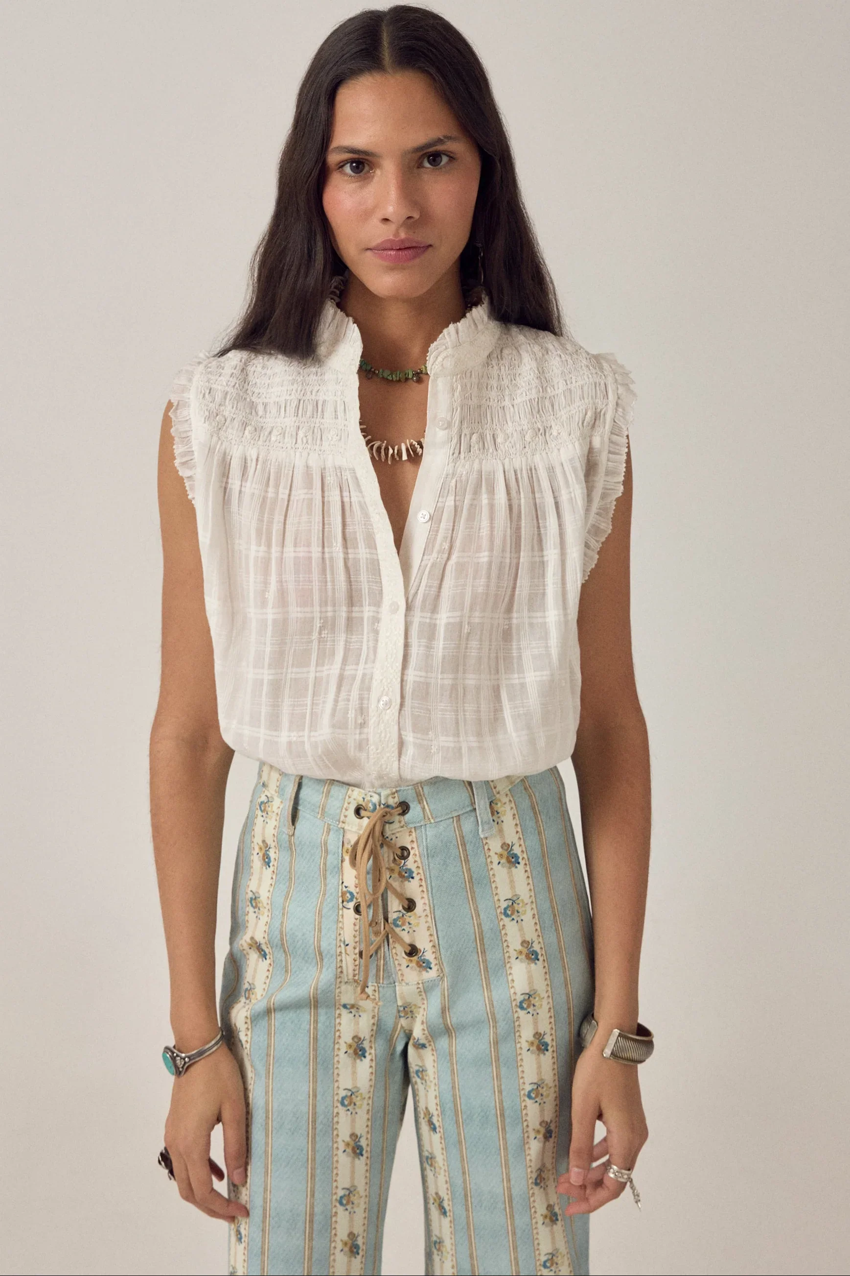 Elvis Blouse - Nuage - Image 2