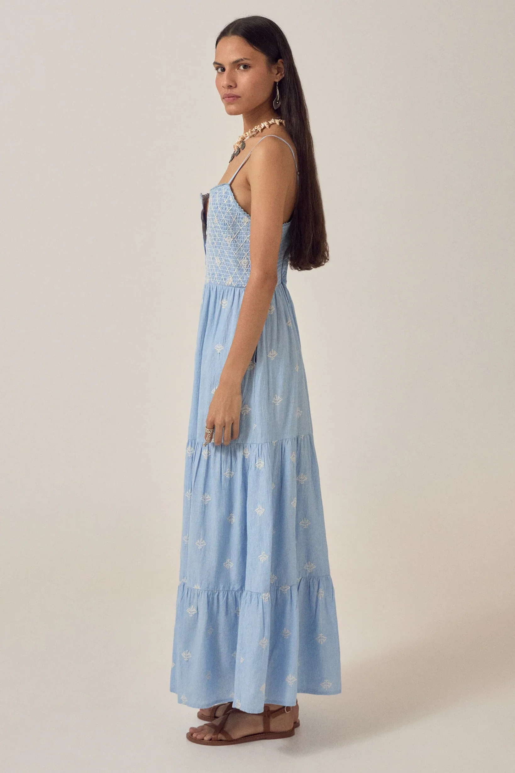 Etta Sunny Dress - Sky Blues - Image 4