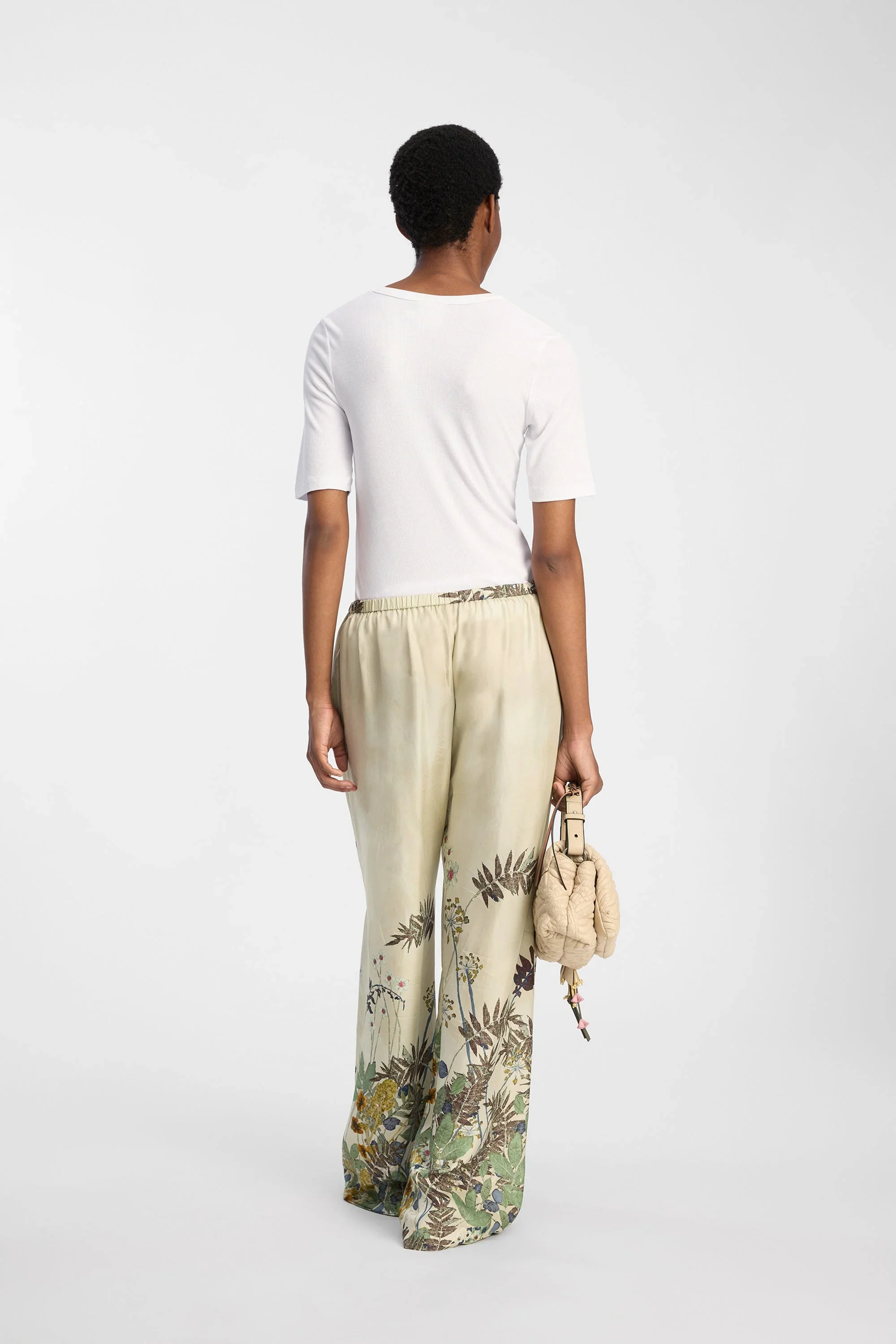 Fabert Trousers - Print Creme - Image 4