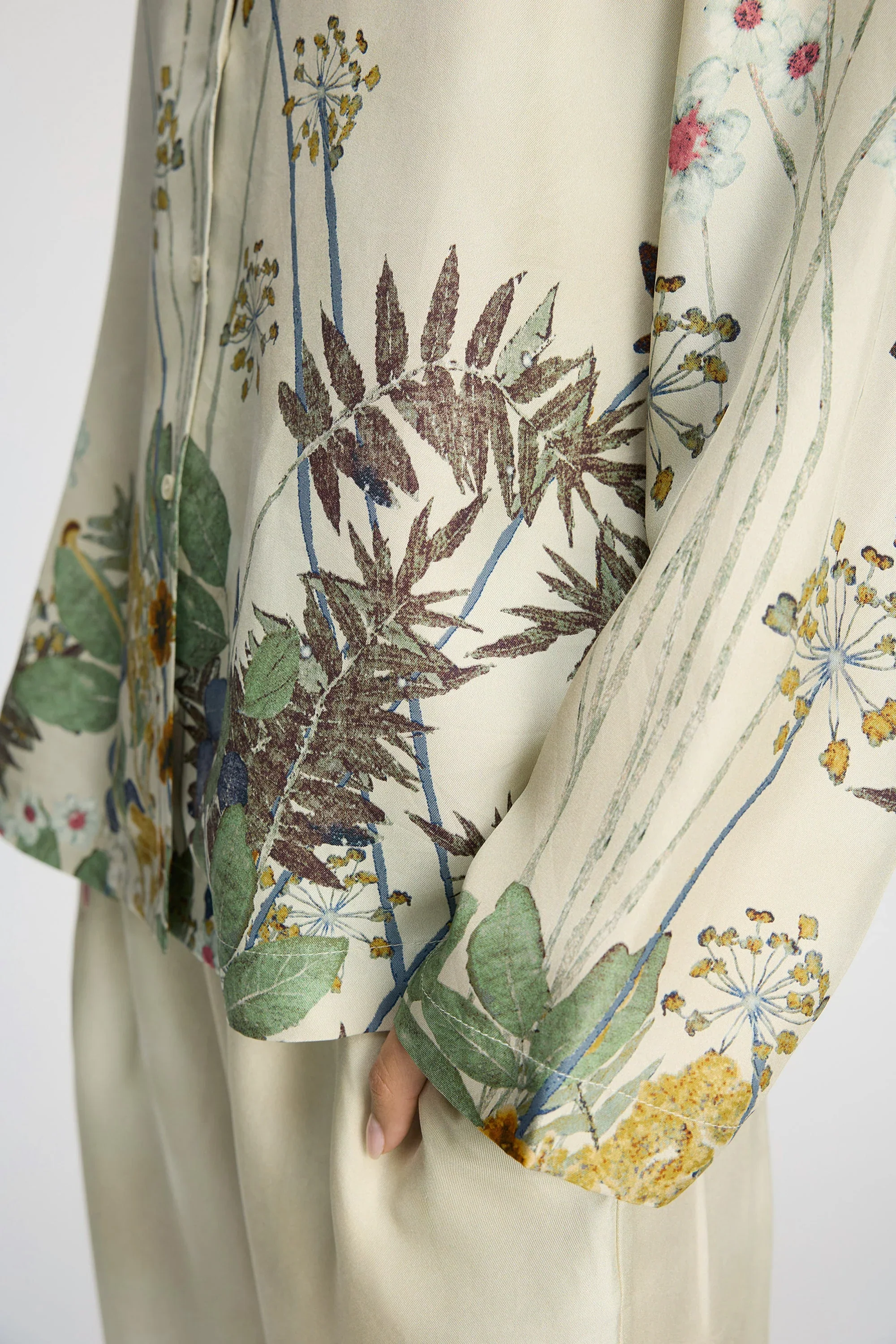 Faiza Top - Print Creme - Image 3