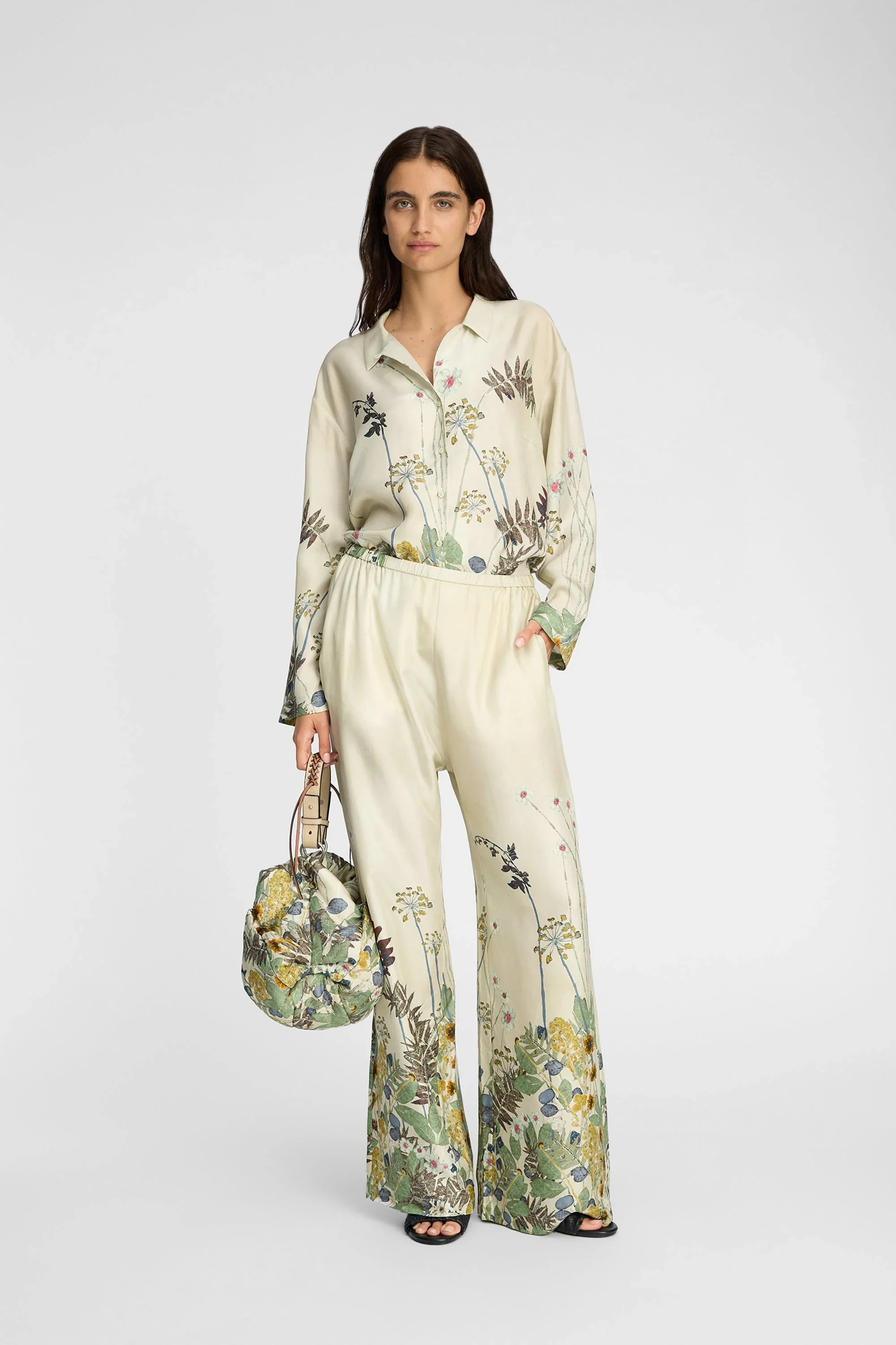 Faiza Top - Print Creme - Image 4
