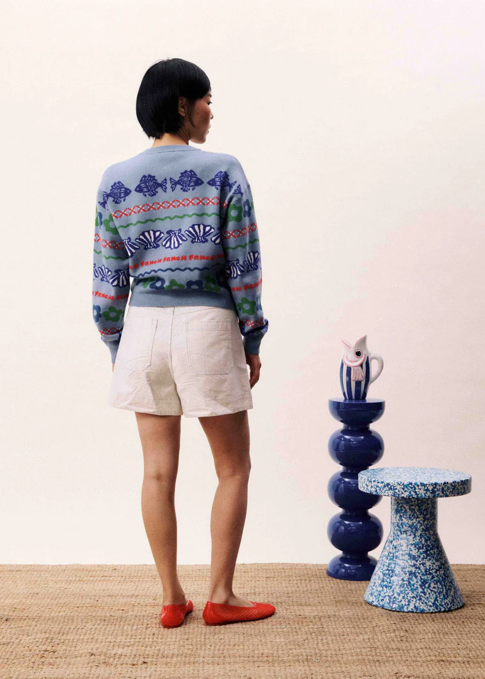 Federica Cardigan - Light Blue - Image 4